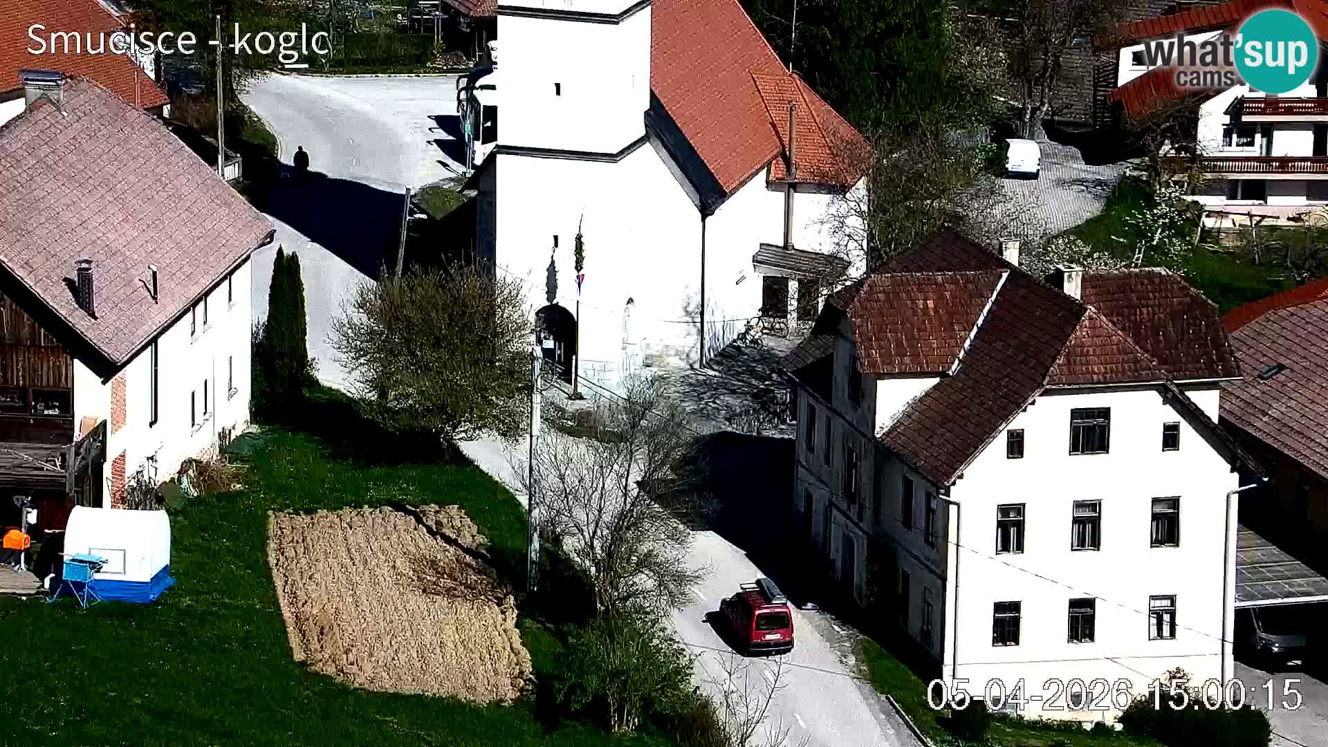 Webcam Šentjošt sci – Vista live sulla parte alta della pista