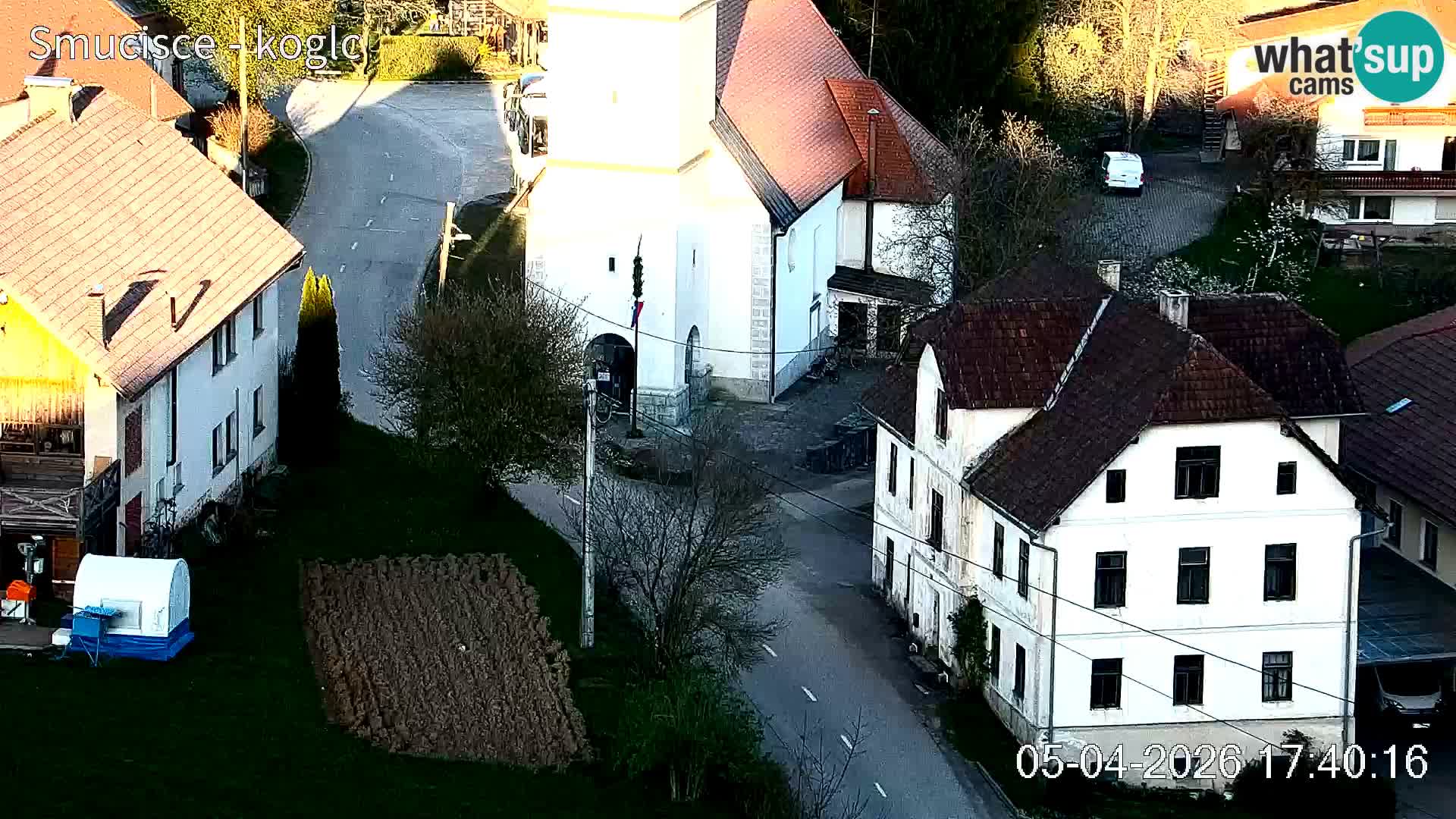 Webcam Šentjošt sci – Vista live sulla parte alta della pista