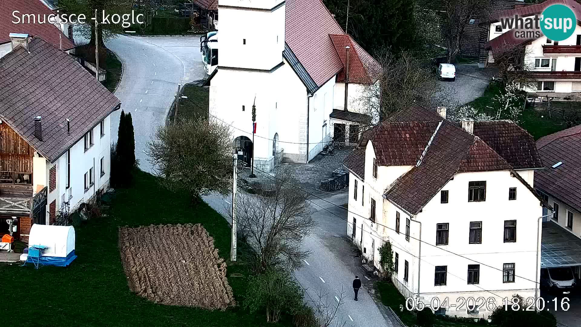 Webcam Šentjošt sci – Vista live sulla parte alta della pista