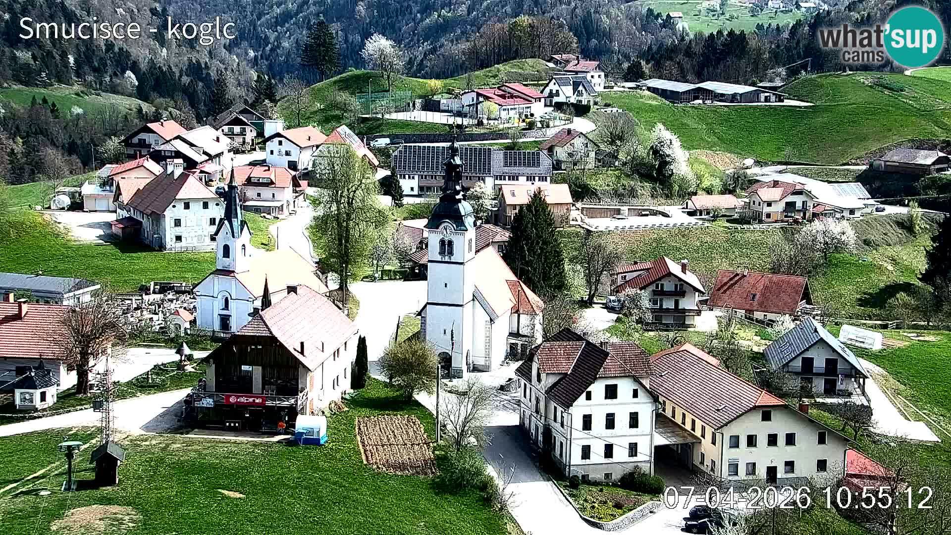 Šentjošt Ski Webcam – Upper Slope Live View