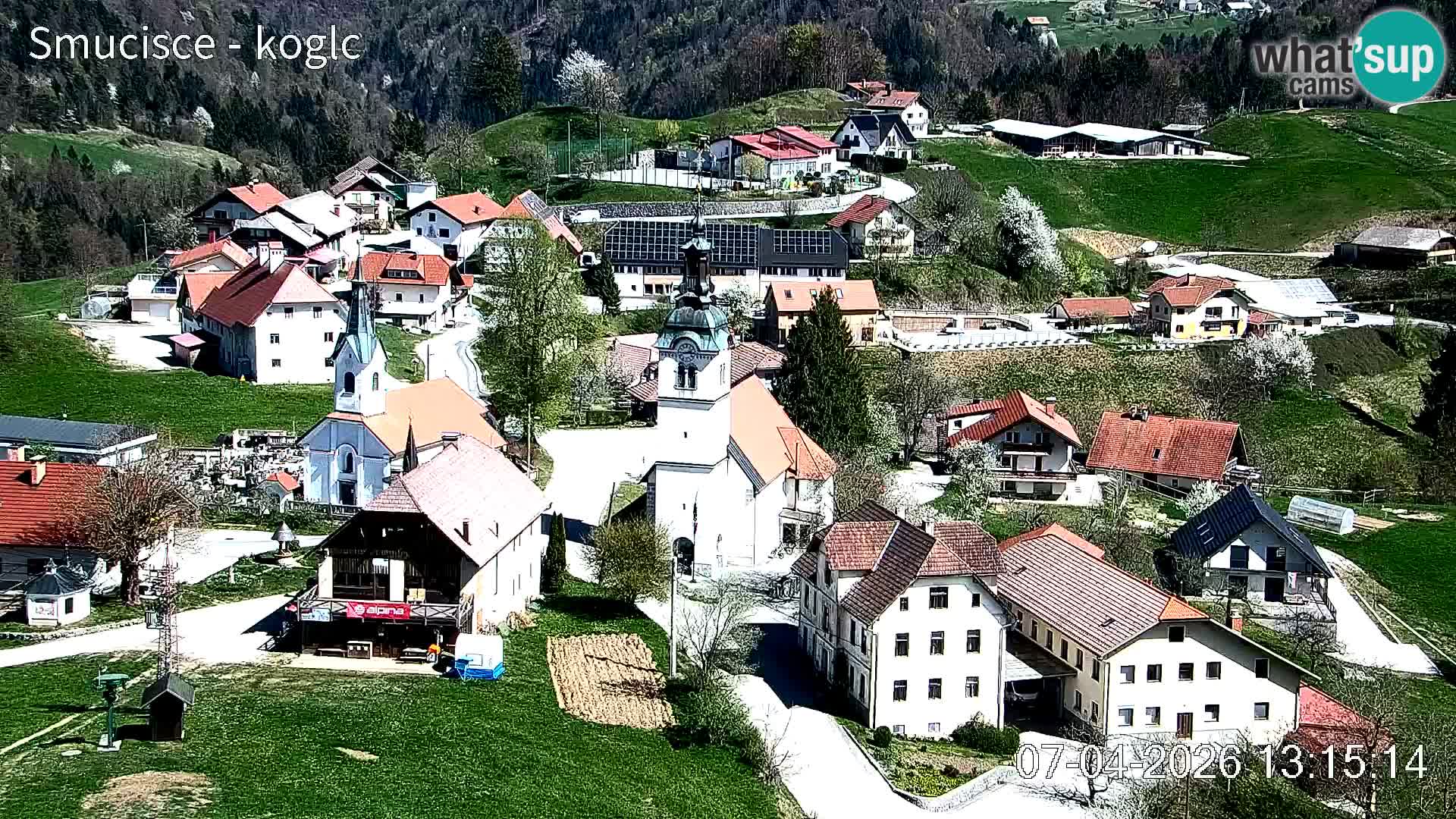 Šentjošt Ski Webcam – Upper Slope Live View
