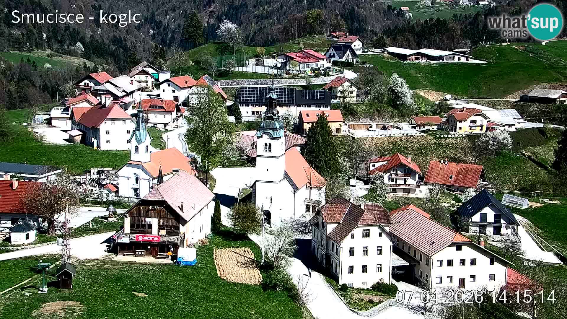 Skikamera Šentjošt – Liveblick auf den oberen Pistenbereich