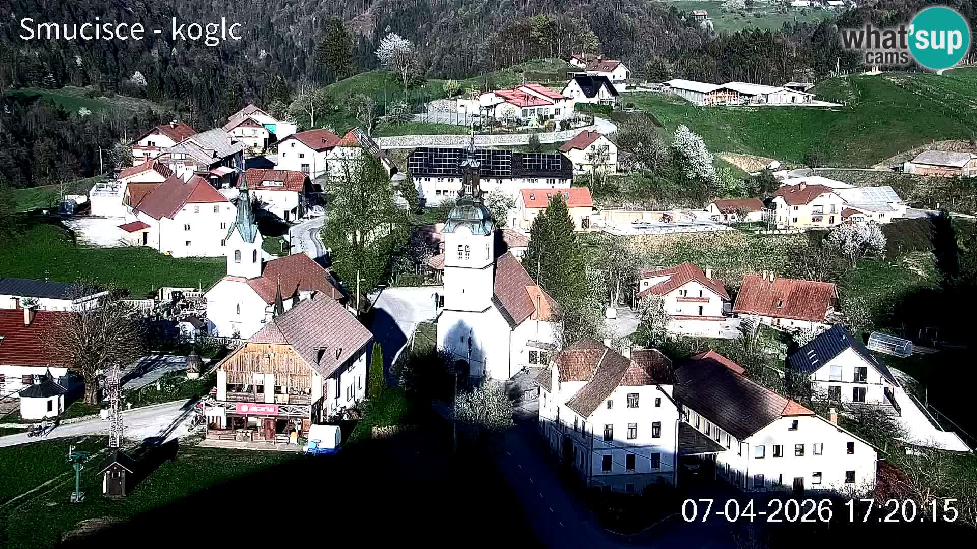 Skikamera Šentjošt – Liveblick auf den oberen Pistenbereich