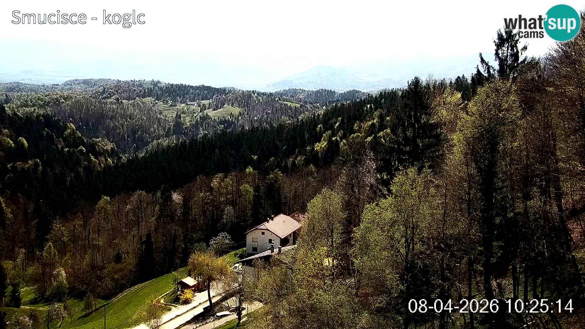 Skikamera Šentjošt – Liveblick auf den oberen Pistenbereich