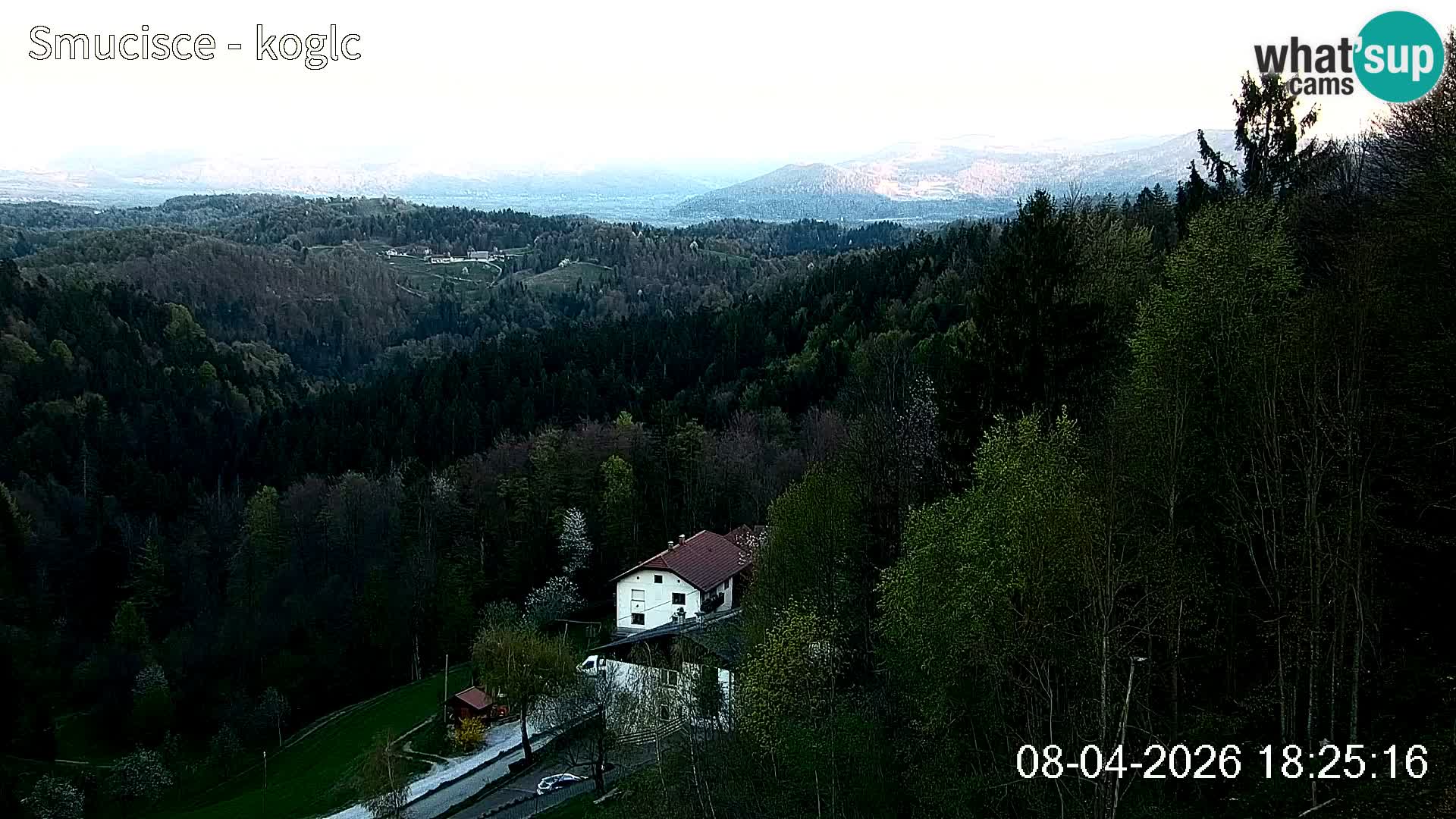 Skikamera Šentjošt – Liveblick auf den oberen Pistenbereich