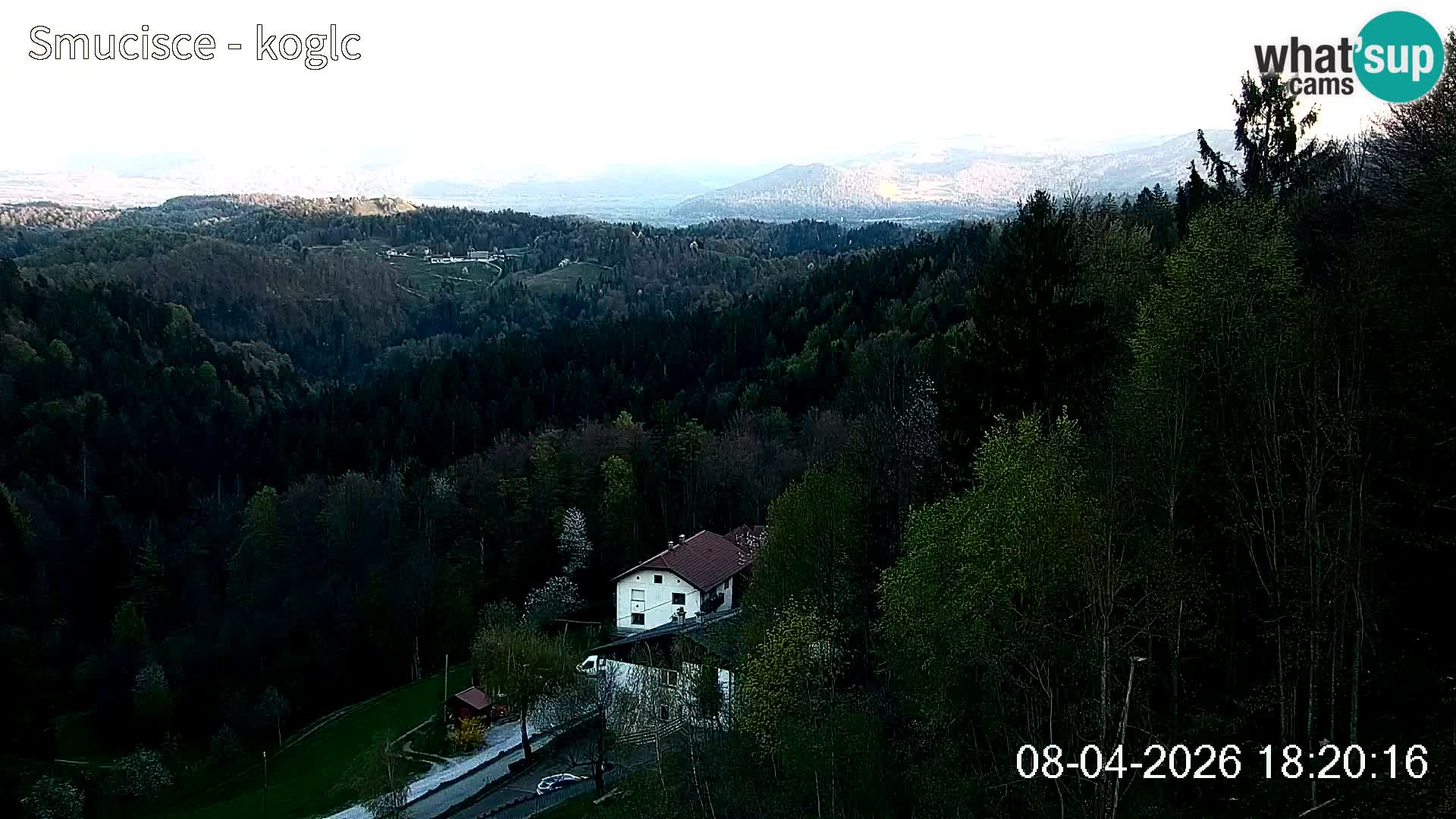 Webcam station de ski Šentjošt – Vue en direct des pistes supérieures