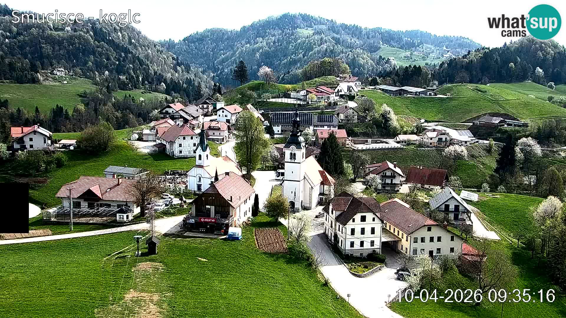 Šentjošt Ski Webcam – Upper Slope Live View