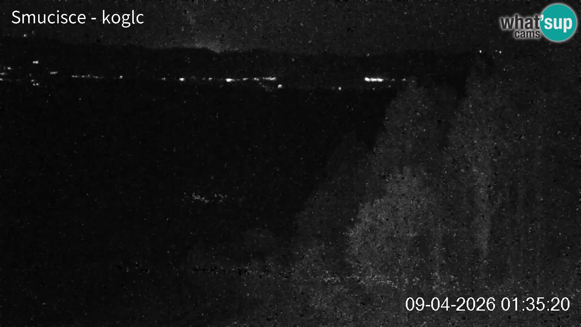 Webcam Šentjošt sci – Vista live sulla parte alta della pista