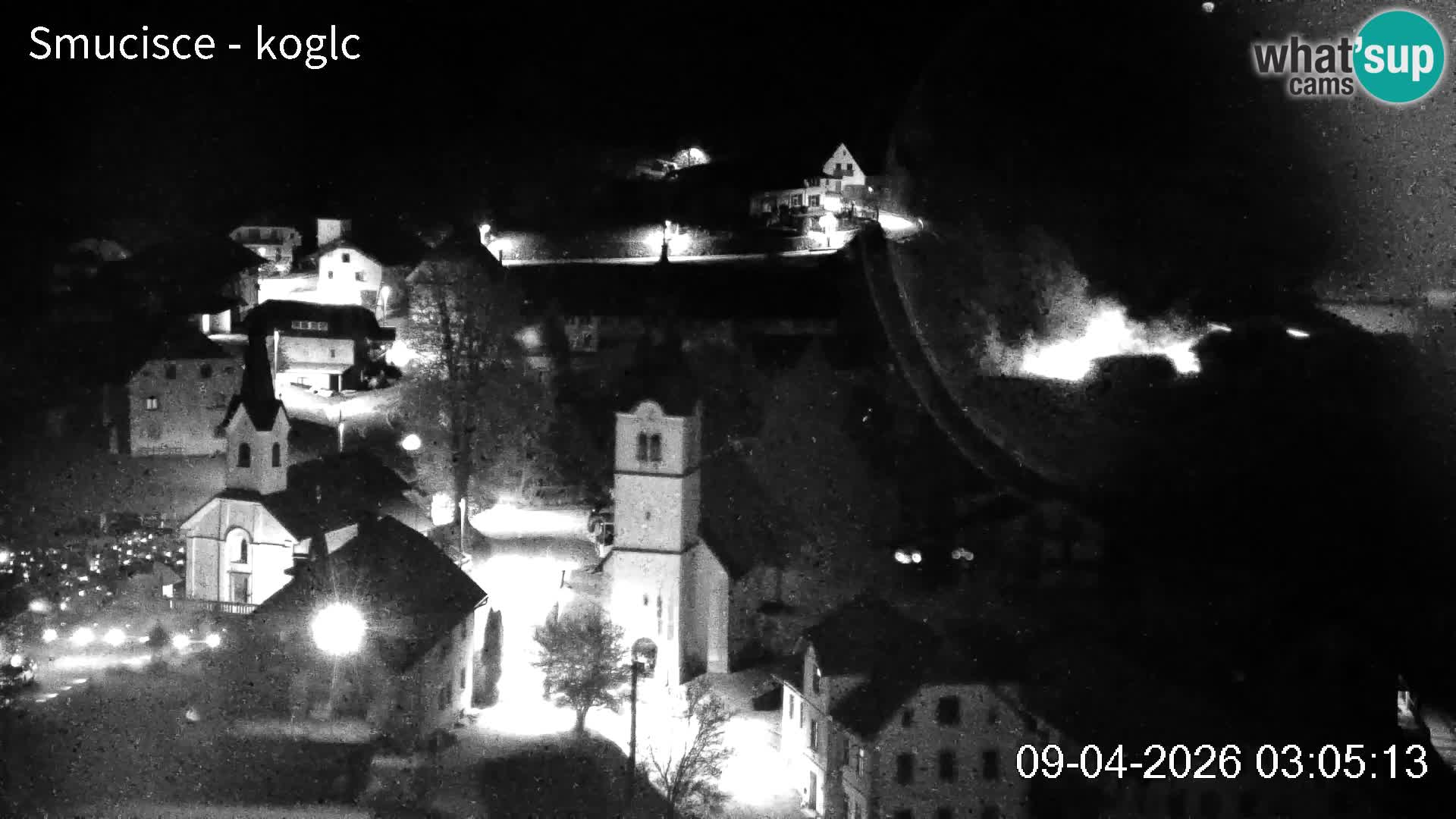 Spletna kamera Šentjošt smučišče – Pogled v živo na zgornji del proge