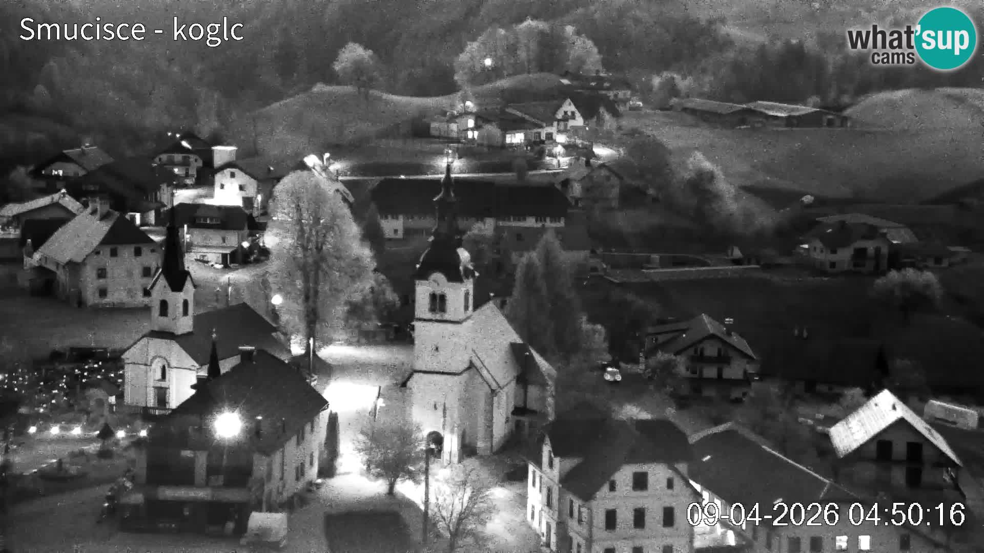 Spletna kamera Šentjošt smučišče – Pogled v živo na zgornji del proge