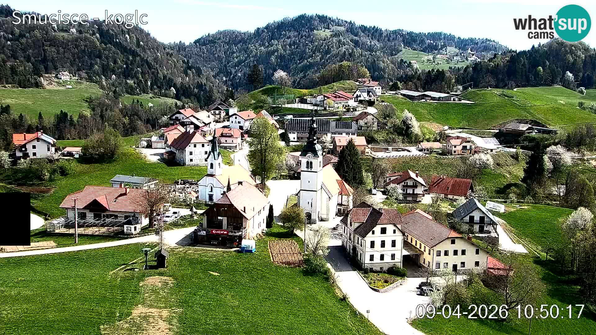 Webcam station de ski Šentjošt – Vue en direct des pistes supérieures