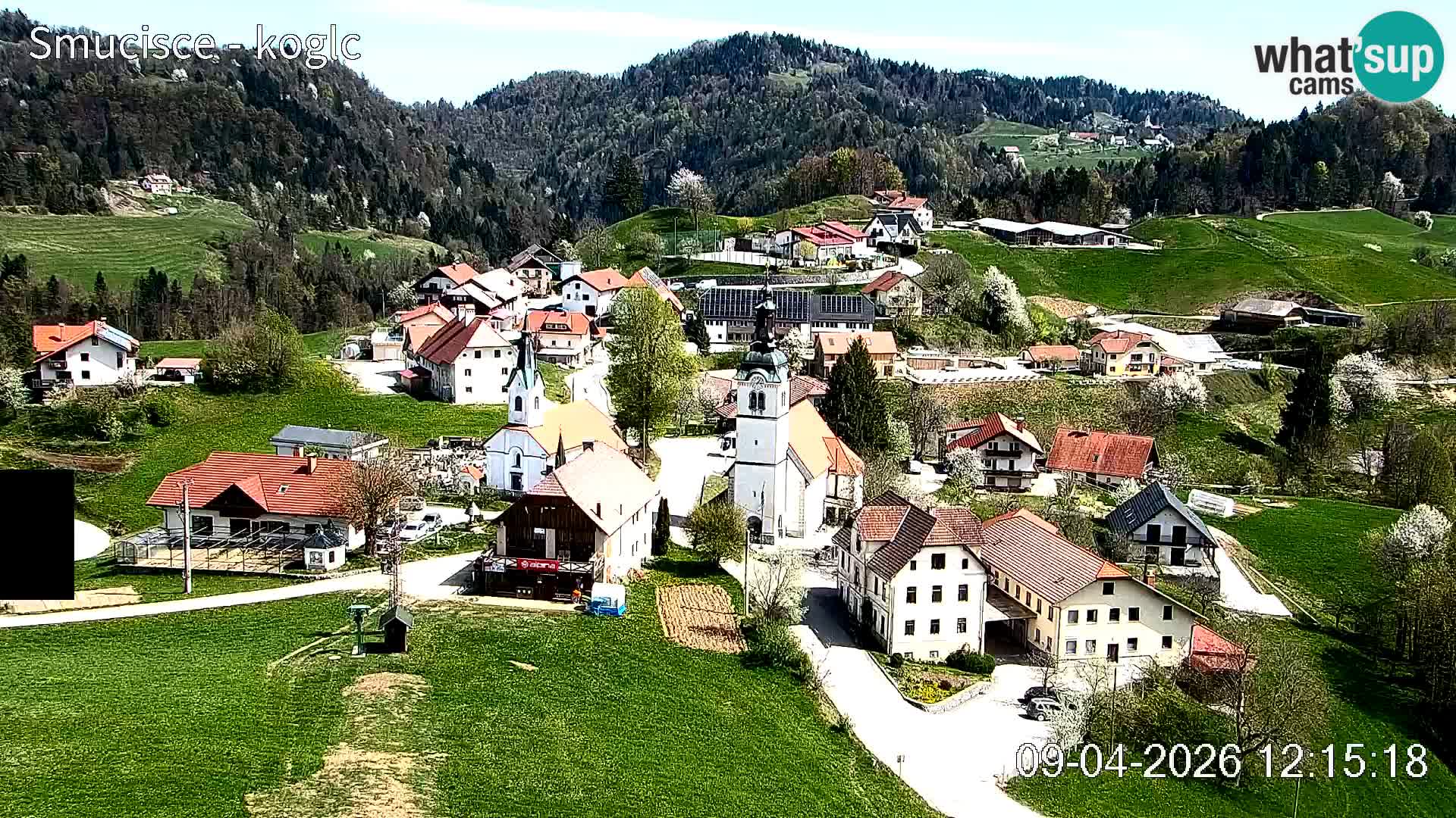 Webcam station de ski Šentjošt – Vue en direct des pistes supérieures