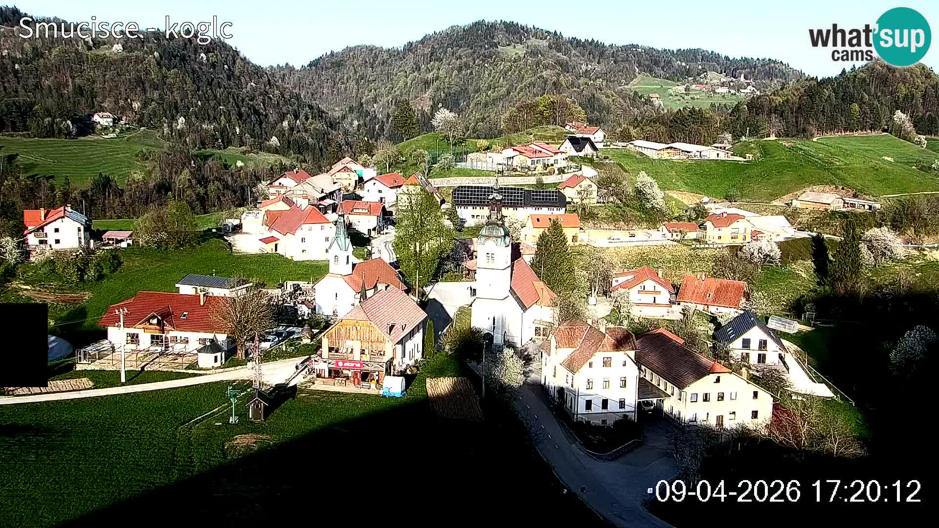 Skikamera Šentjošt – Liveblick auf den oberen Pistenbereich