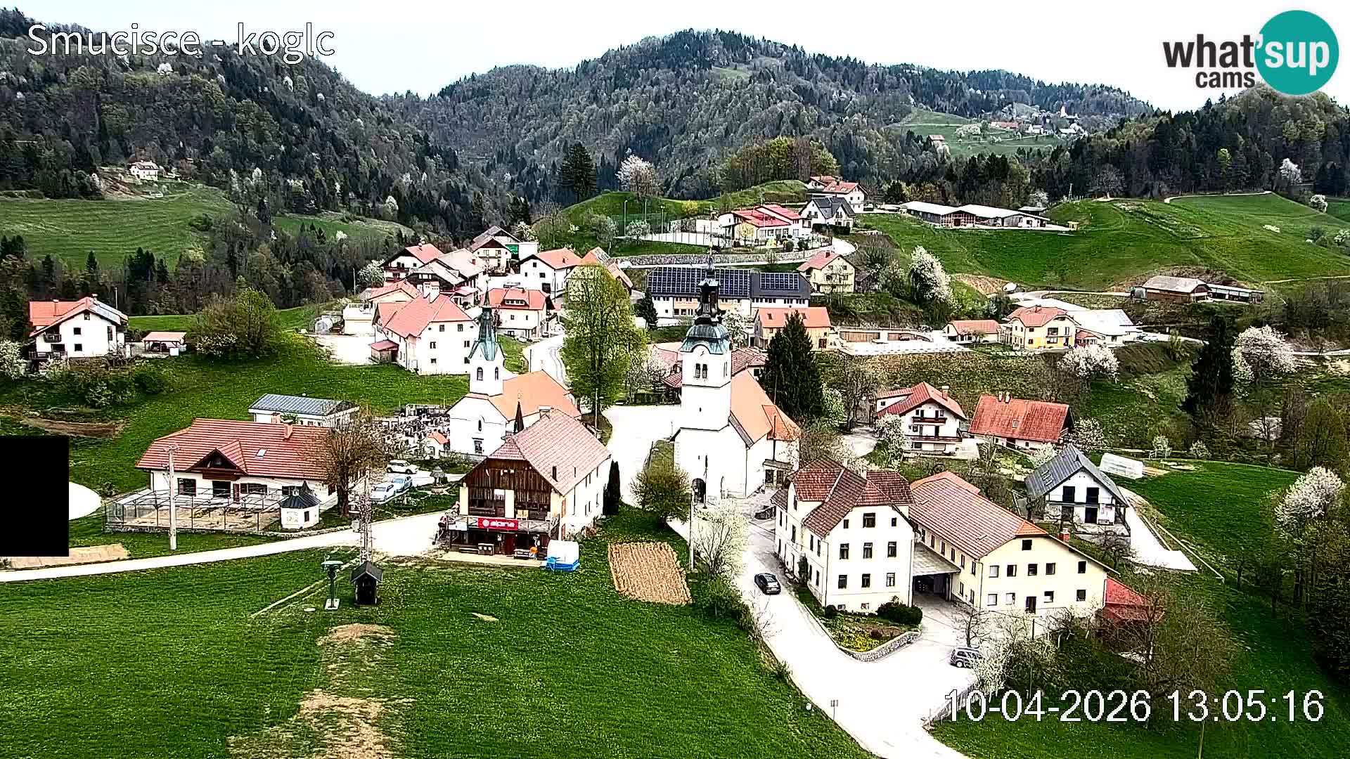 Web kamera Šentjošt skijalište – Pogled uživo na gornji dio staze