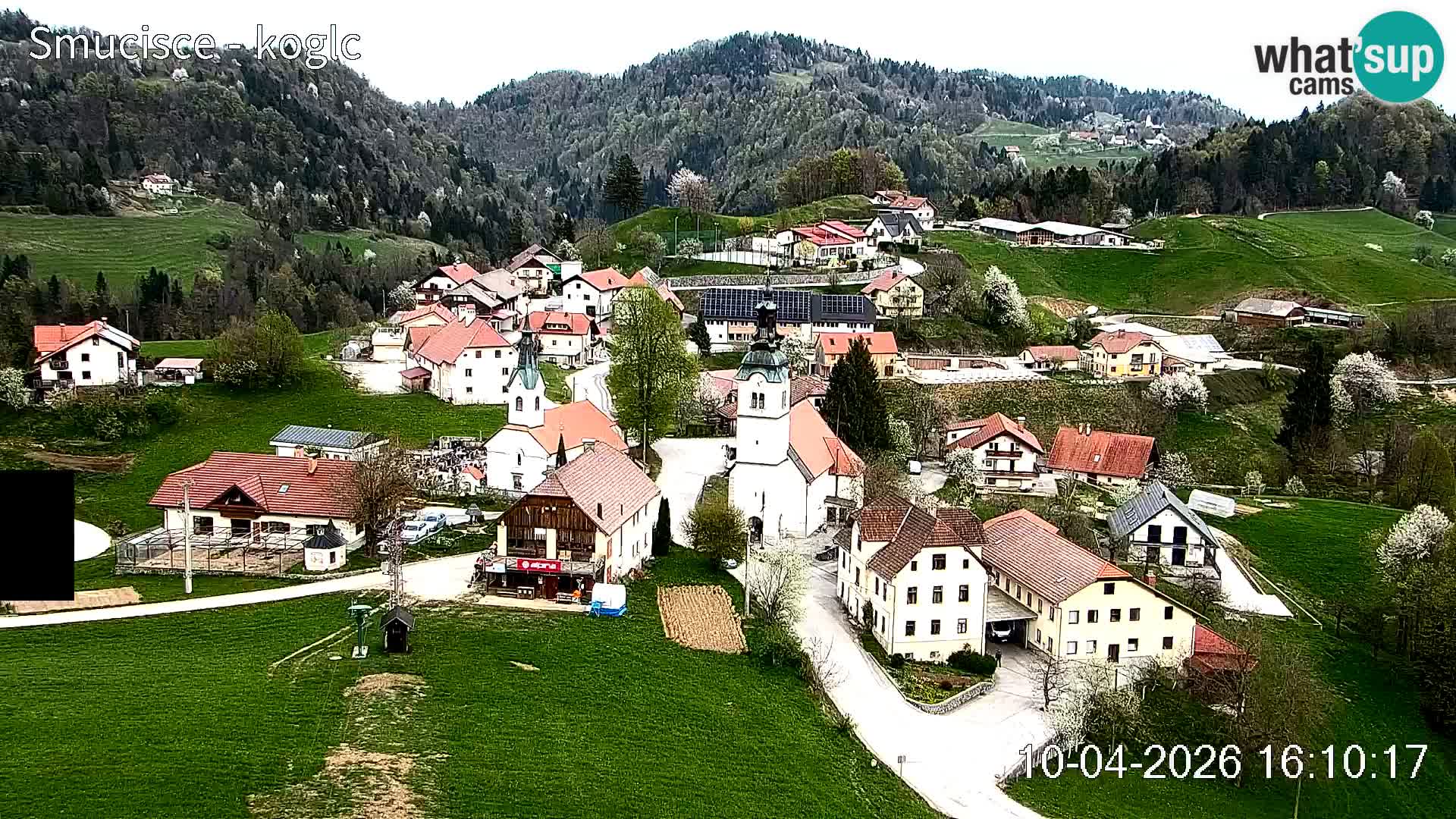 Webcam station de ski Šentjošt – Vue en direct des pistes supérieures
