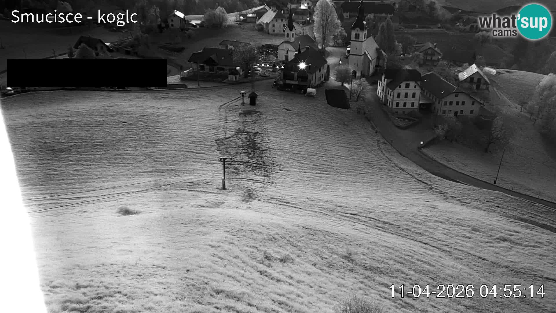 Webcam Šentjošt sci – Vista live sulla parte alta della pista
