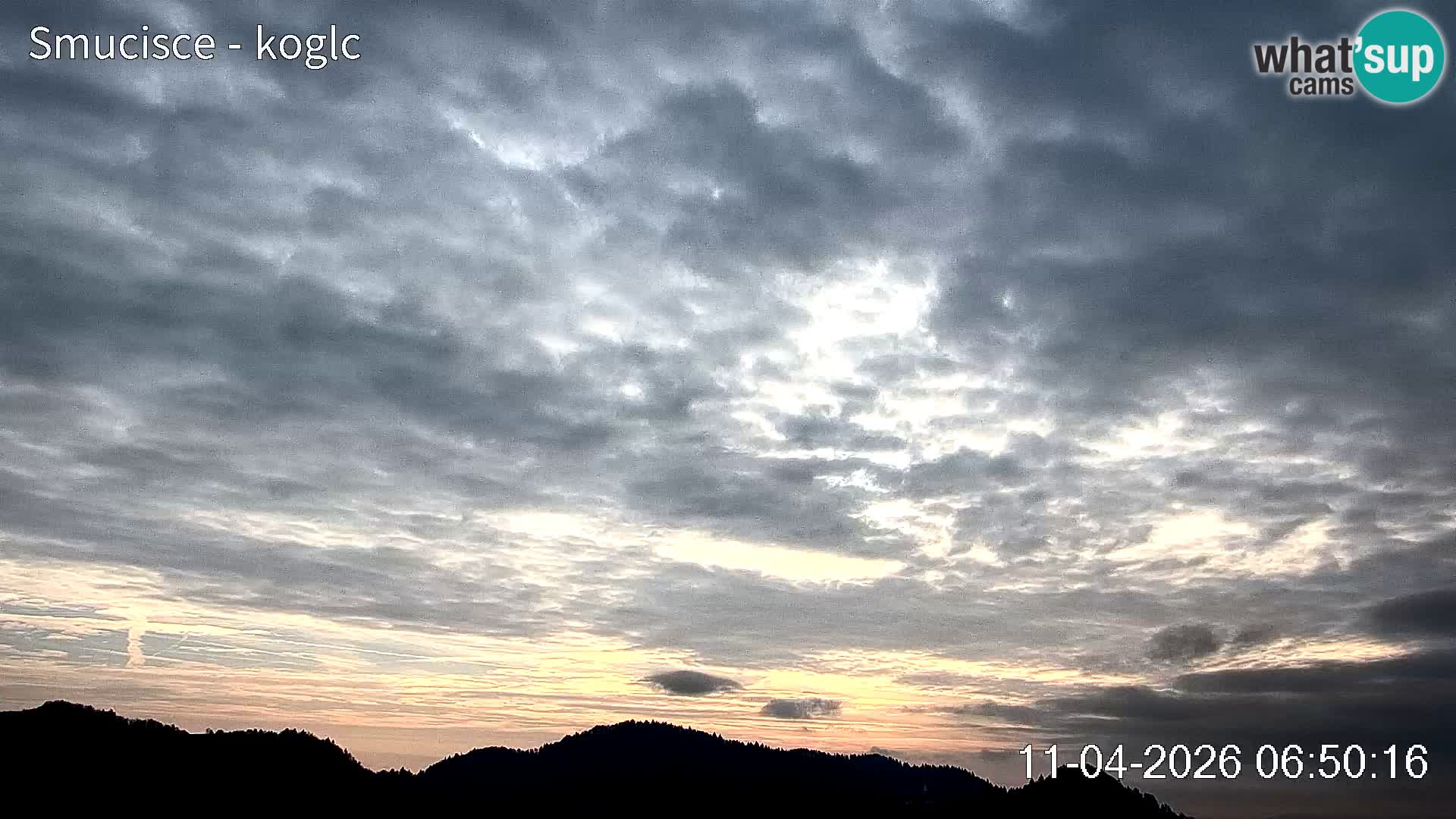 Webcam Šentjošt sci – Vista live sulla parte alta della pista