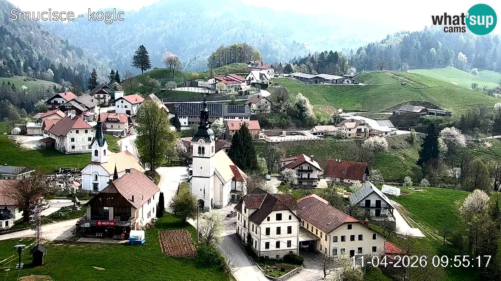 Skikamera Šentjošt – Liveblick auf den oberen Pistenbereich