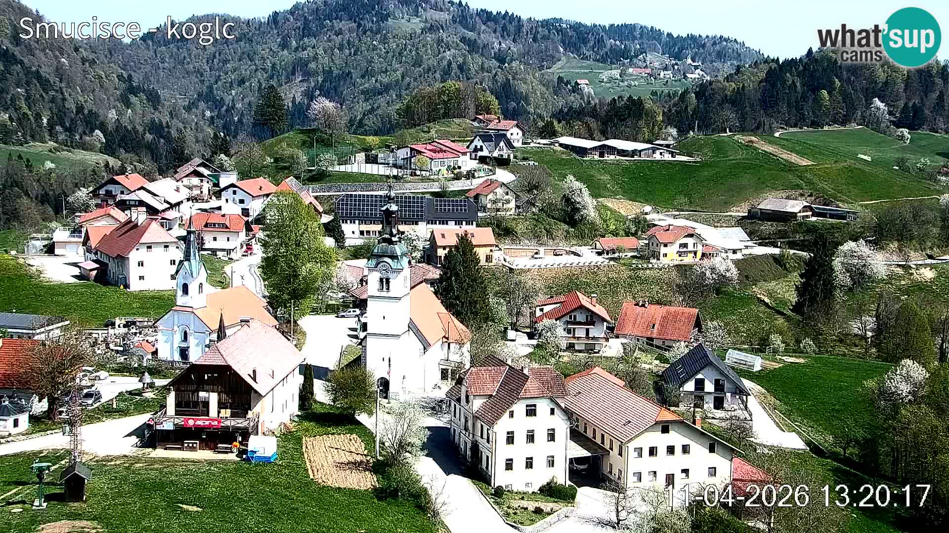 Skikamera Šentjošt – Liveblick auf den oberen Pistenbereich