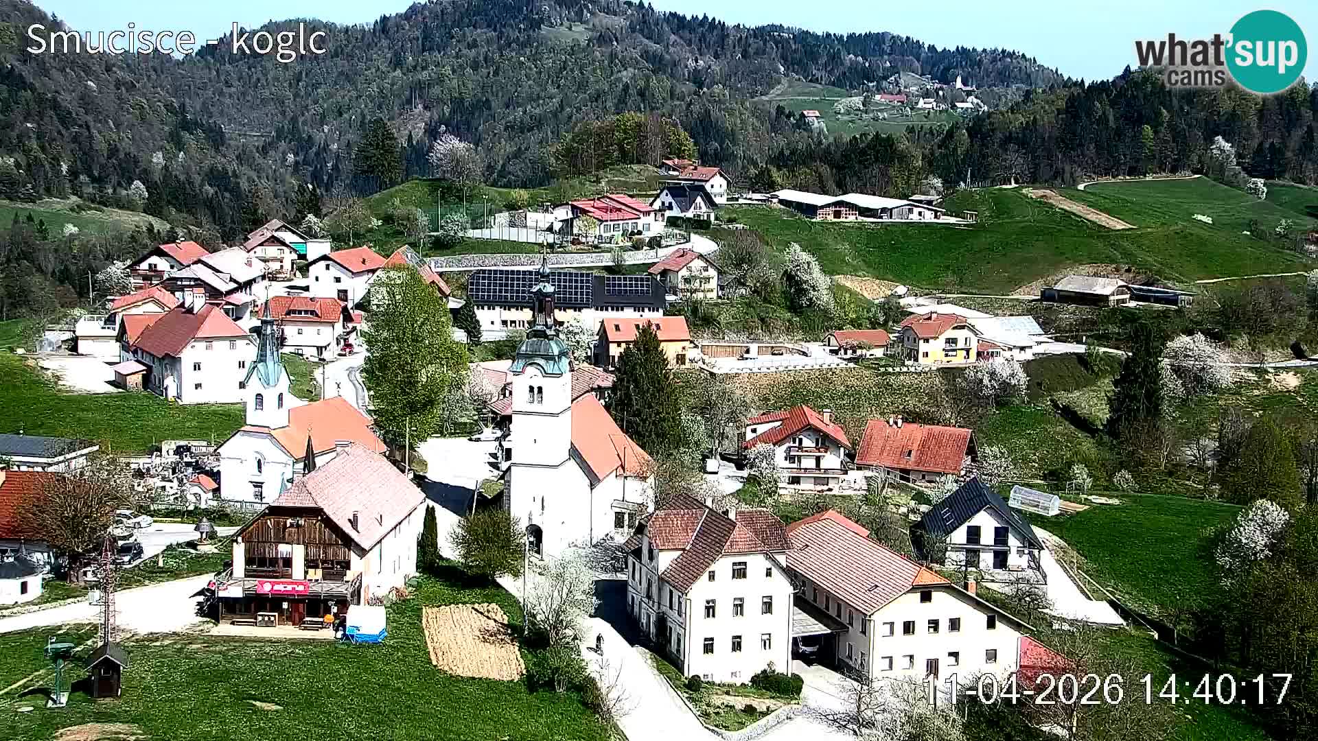 Skikamera Šentjošt – Liveblick auf den oberen Pistenbereich