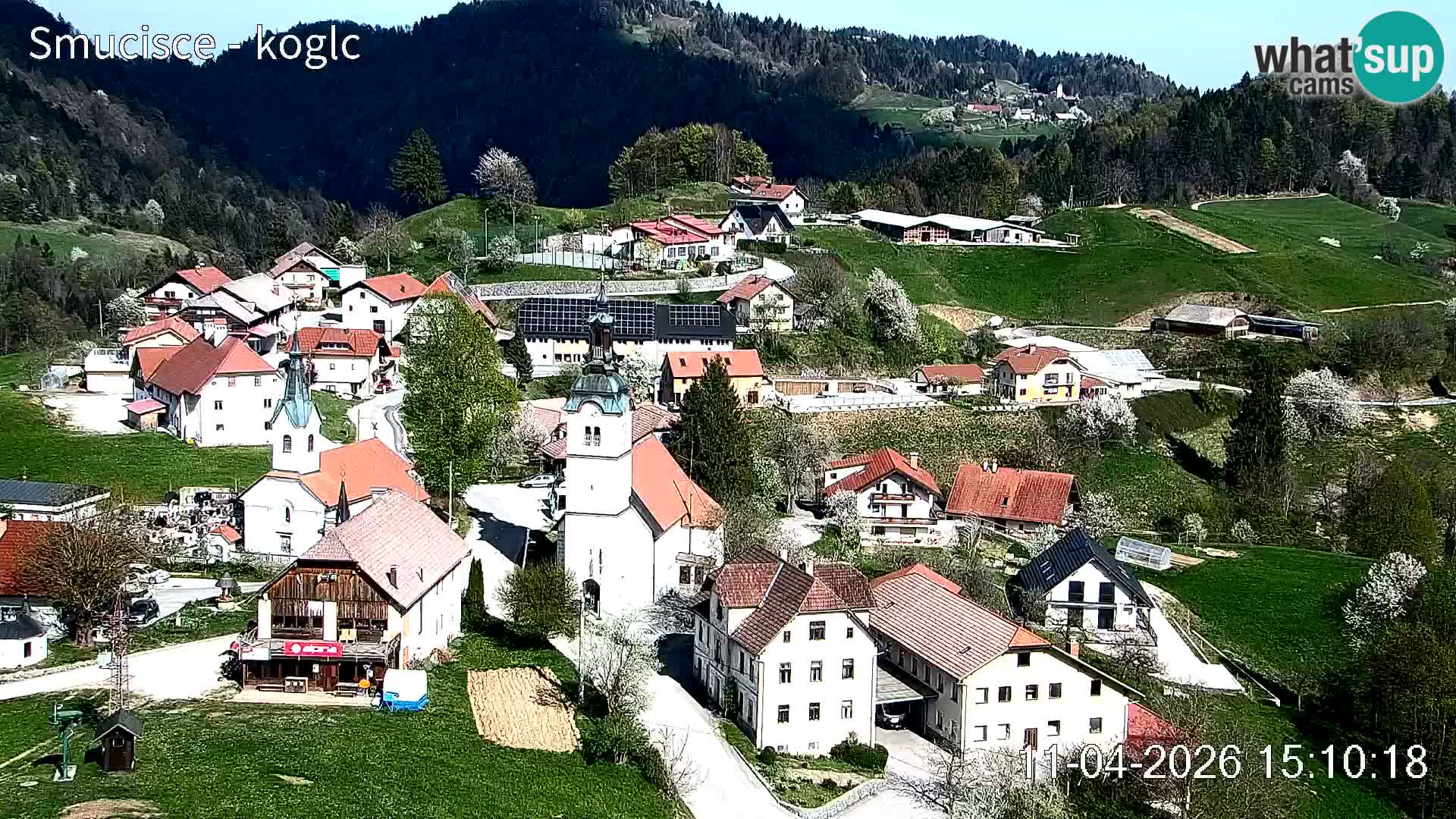 Webcam estación de esquí Šentjošt – Vista en vivo de la pista superior