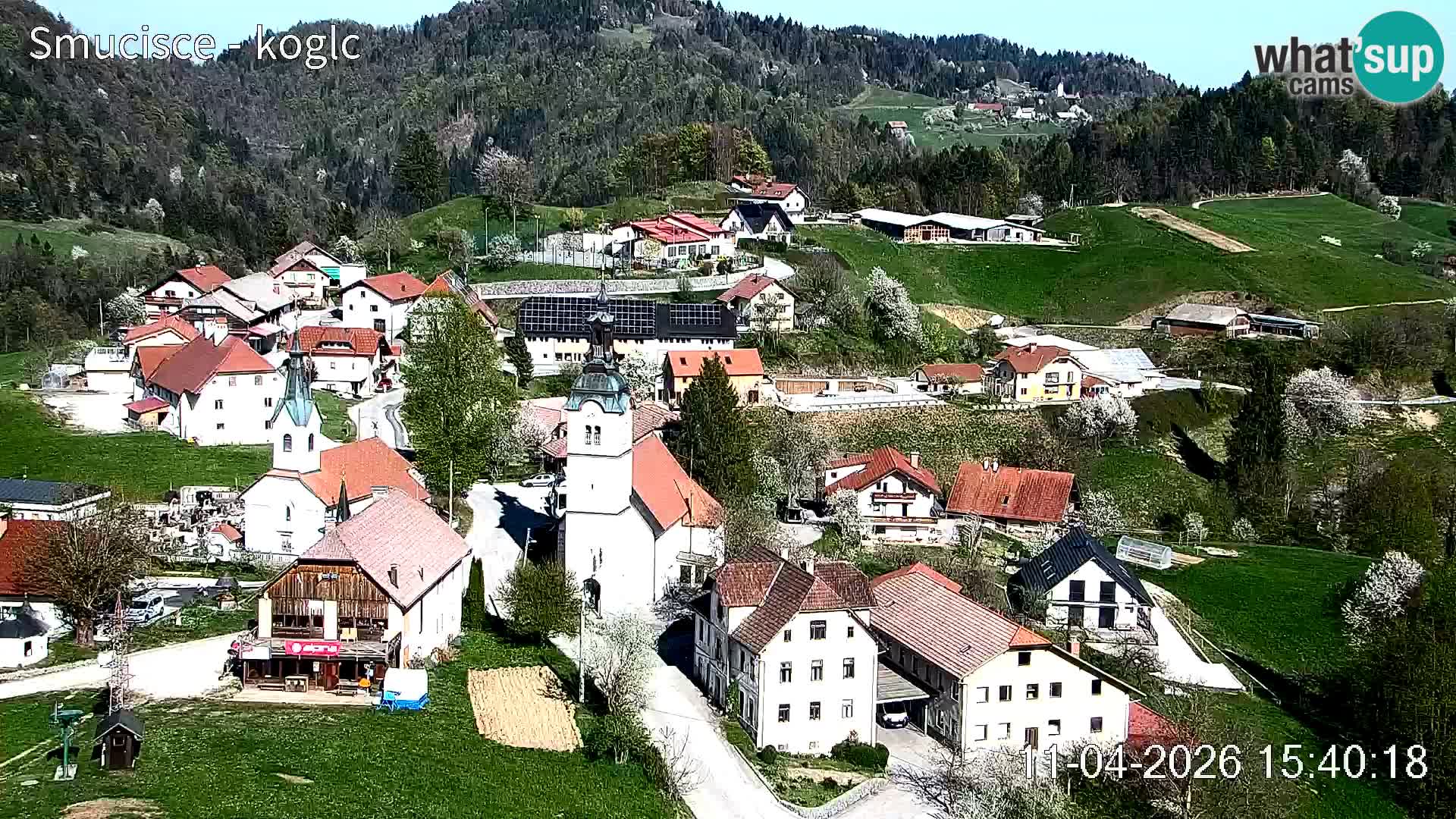 Šentjošt Ski Webcam – Upper Slope Live View