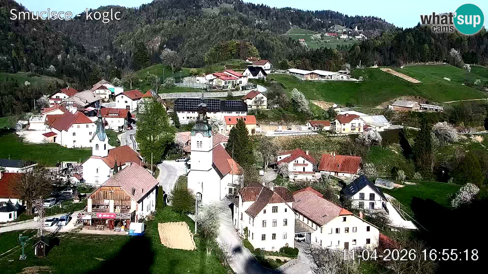Šentjošt Ski Webcam – Upper Slope Live View