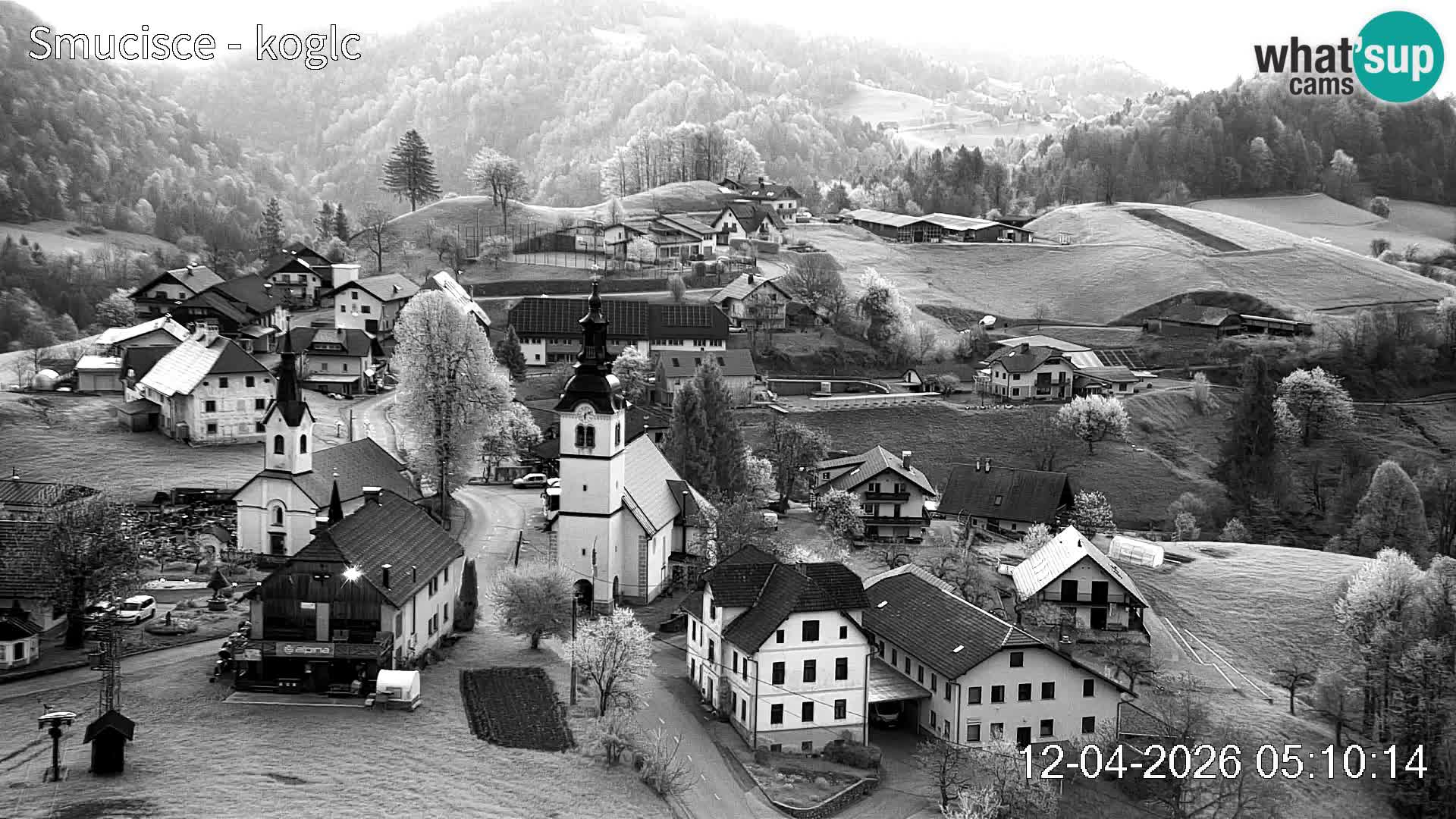 Web kamera Šentjošt skijalište – Pogled uživo na gornji dio staze