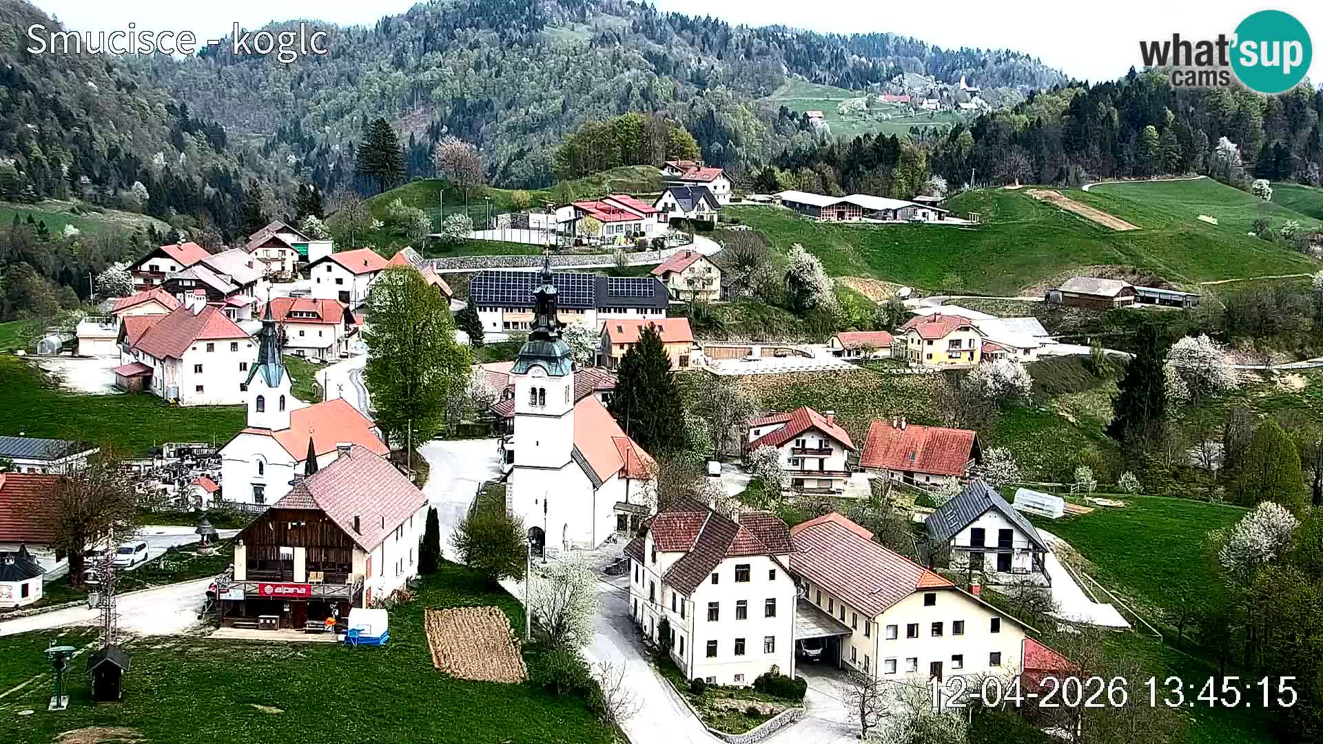Skikamera Šentjošt – Liveblick auf den oberen Pistenbereich