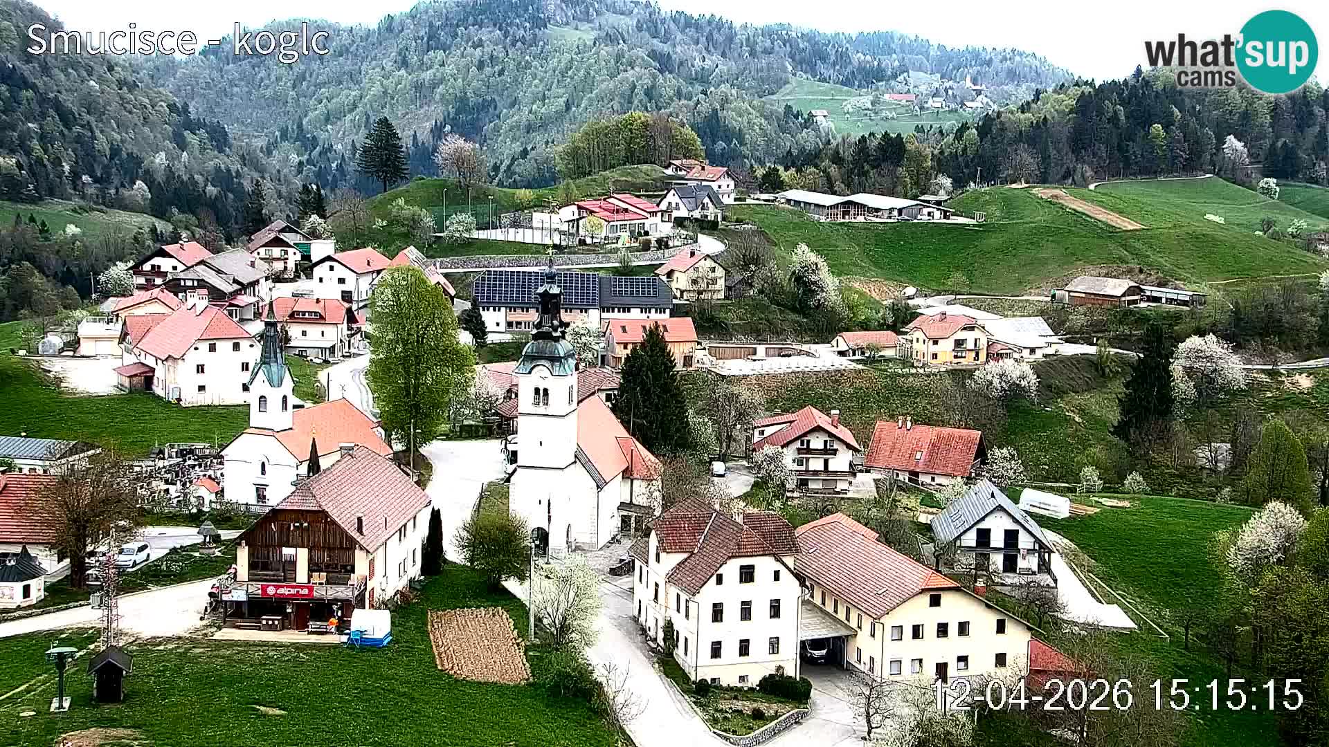 Skikamera Šentjošt – Liveblick auf den oberen Pistenbereich