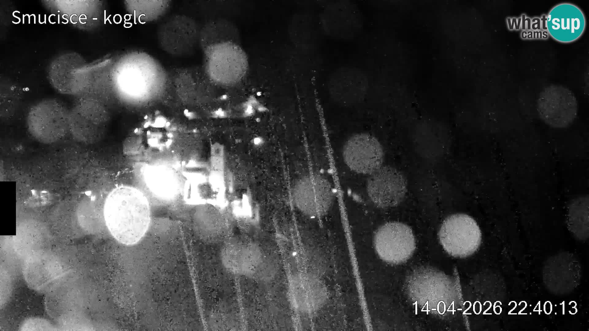 Webcam Šentjošt sci – Vista live sulla parte alta della pista