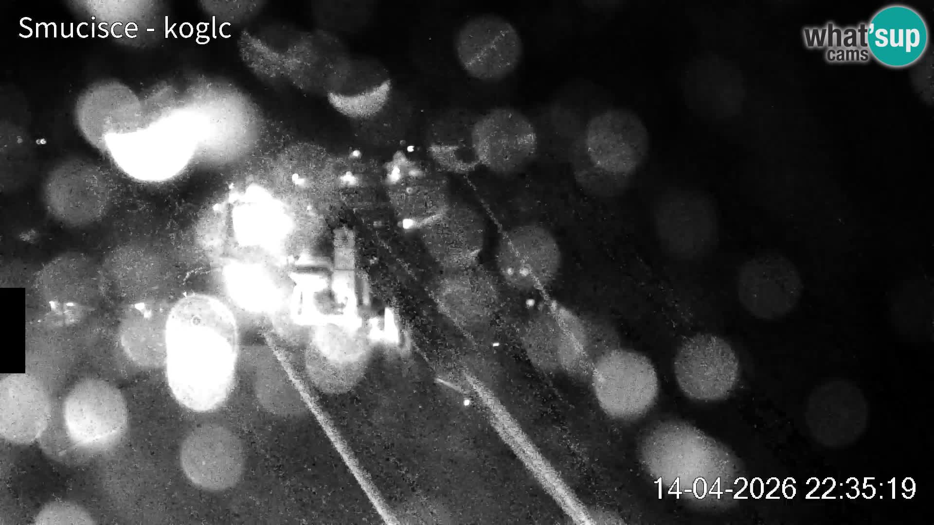 Spletna kamera Šentjošt smučišče – Pogled v živo na zgornji del proge