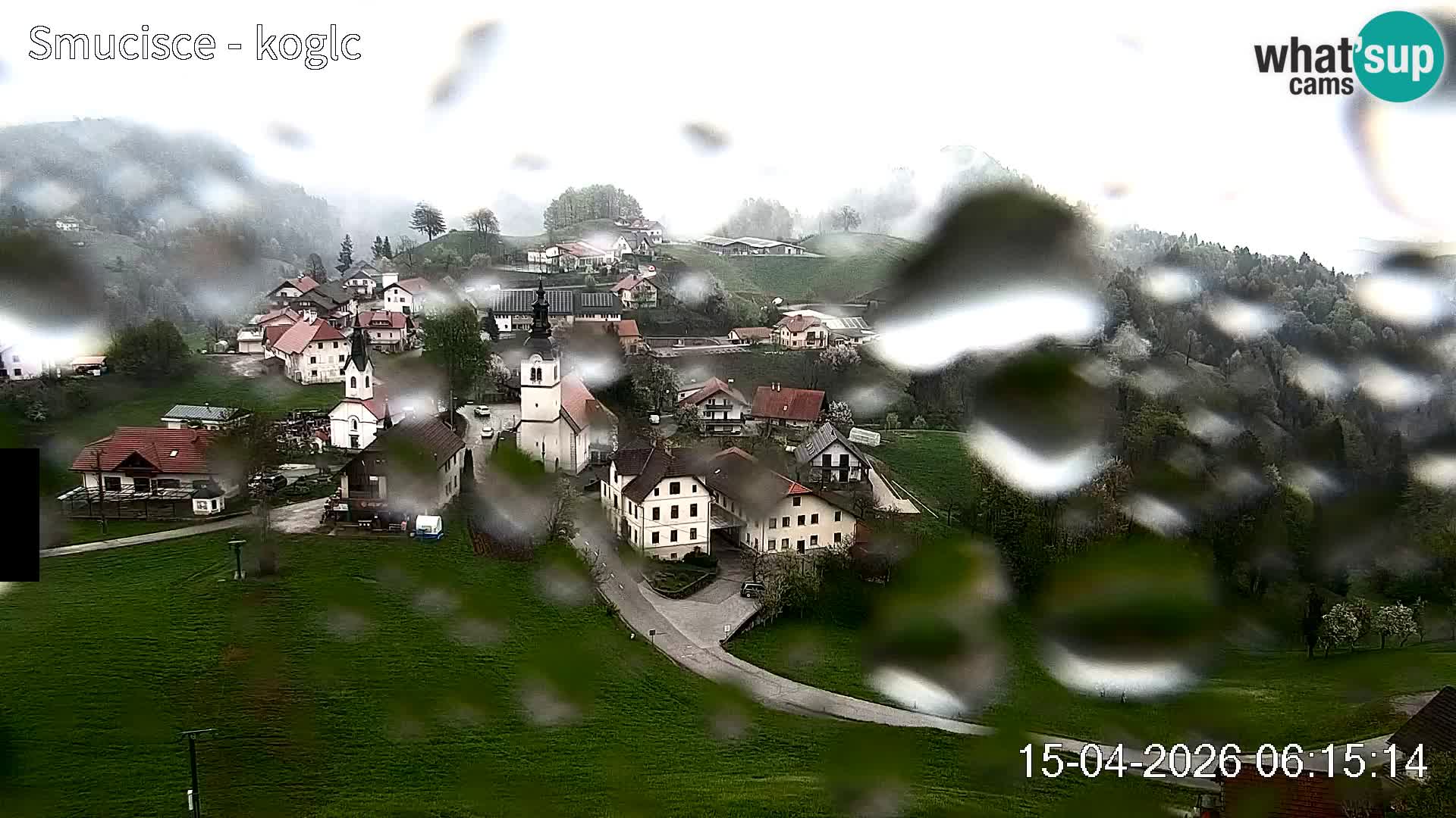 Webcam Šentjošt sci – Vista live sulla parte alta della pista