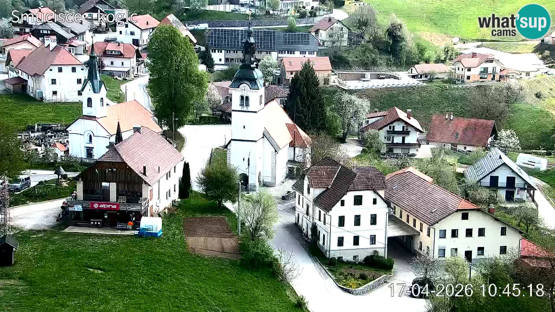 Šentjošt Ski Webcam – Upper Slope Live View