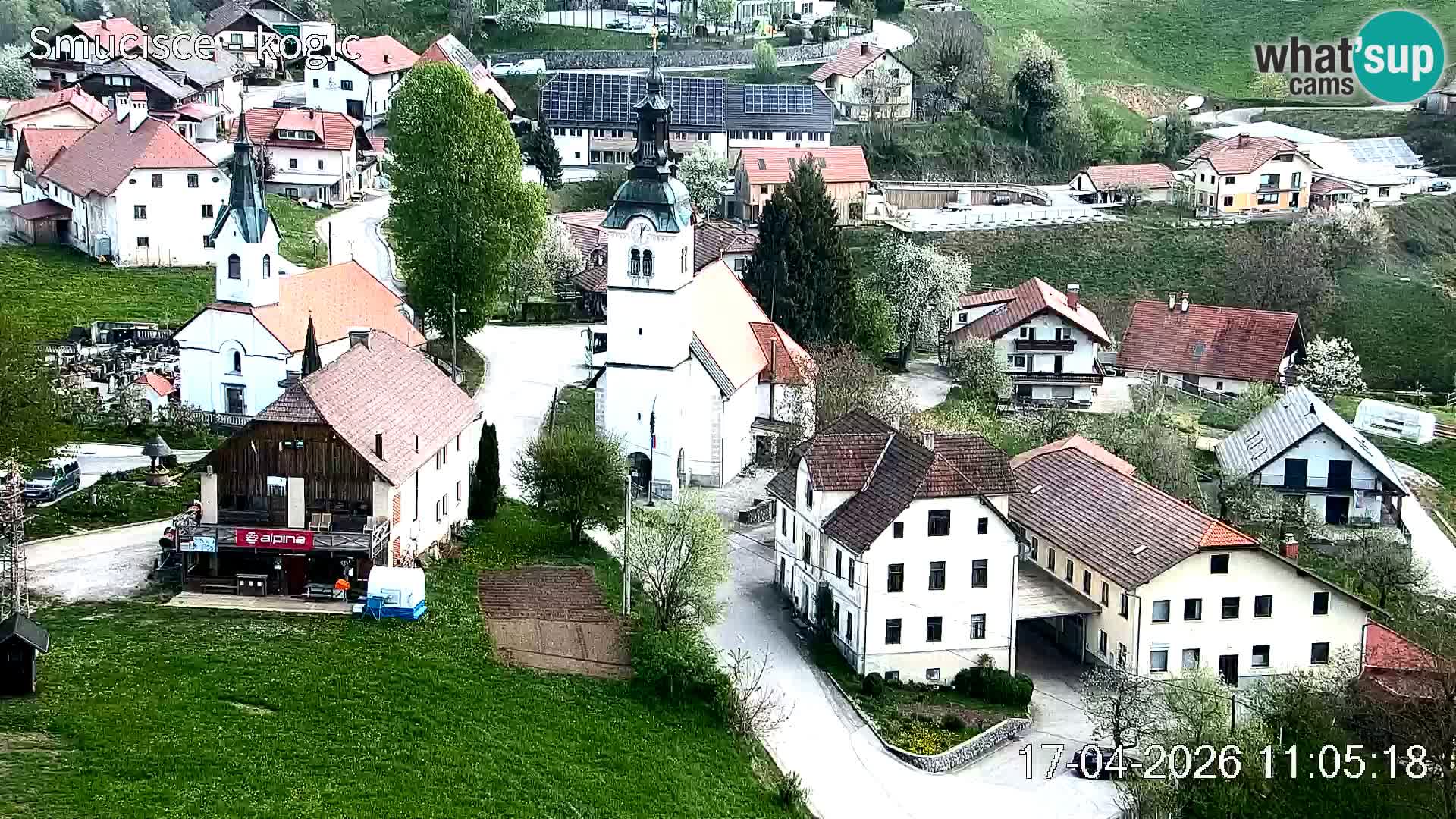 Web kamera Šentjošt skijalište – Pogled uživo na gornji dio staze