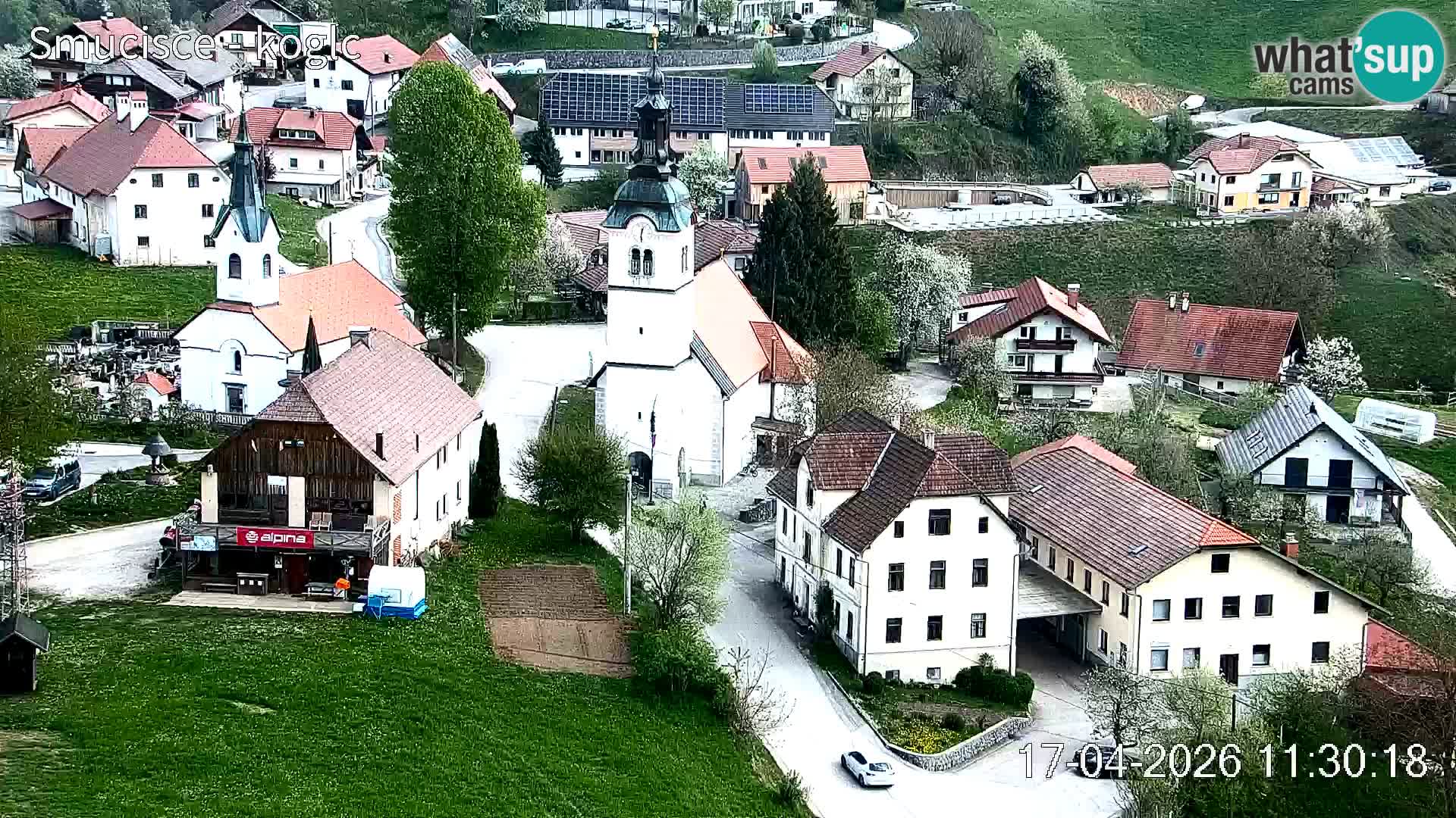 Šentjošt Ski Webcam – Upper Slope Live View