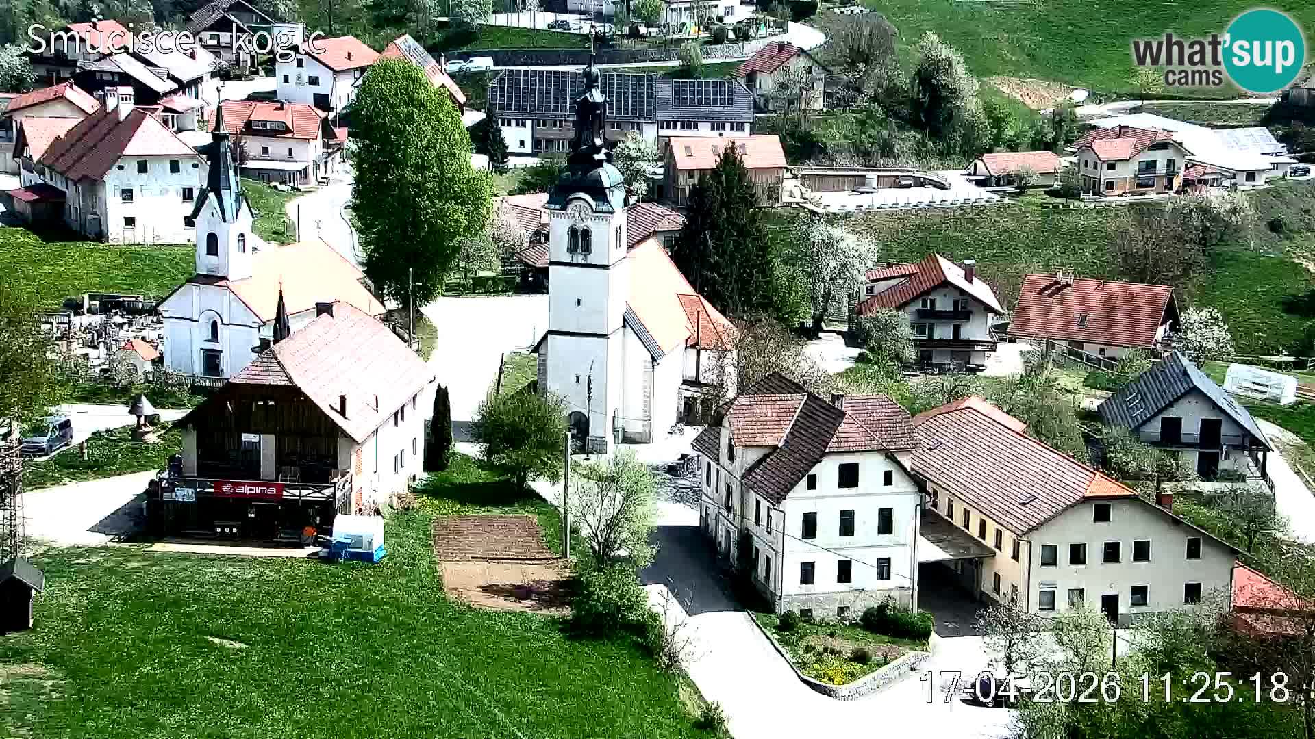 Webcam station de ski Šentjošt – Vue en direct des pistes supérieures
