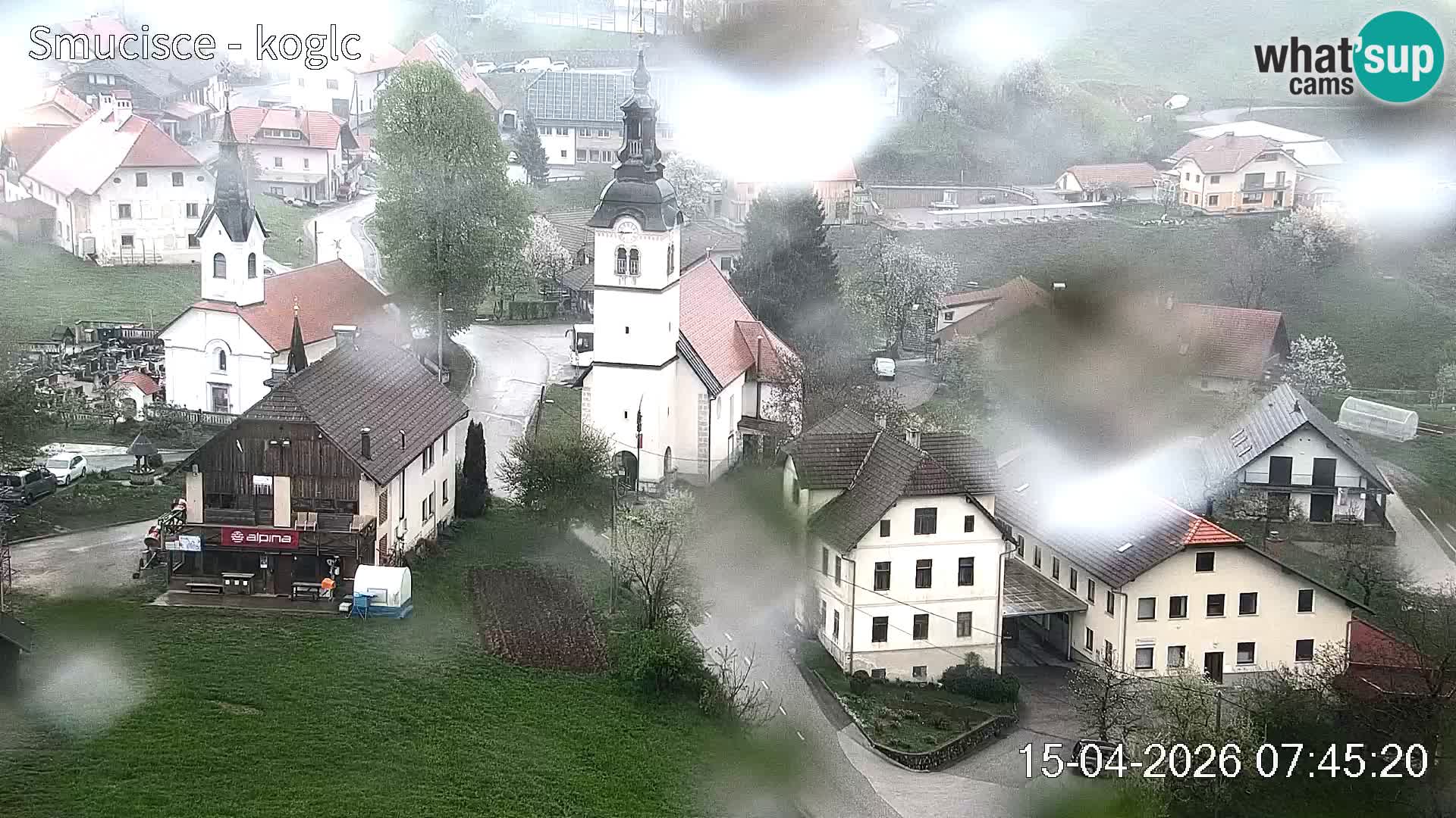 Spletna kamera Šentjošt smučišče – Pogled v živo na zgornji del proge