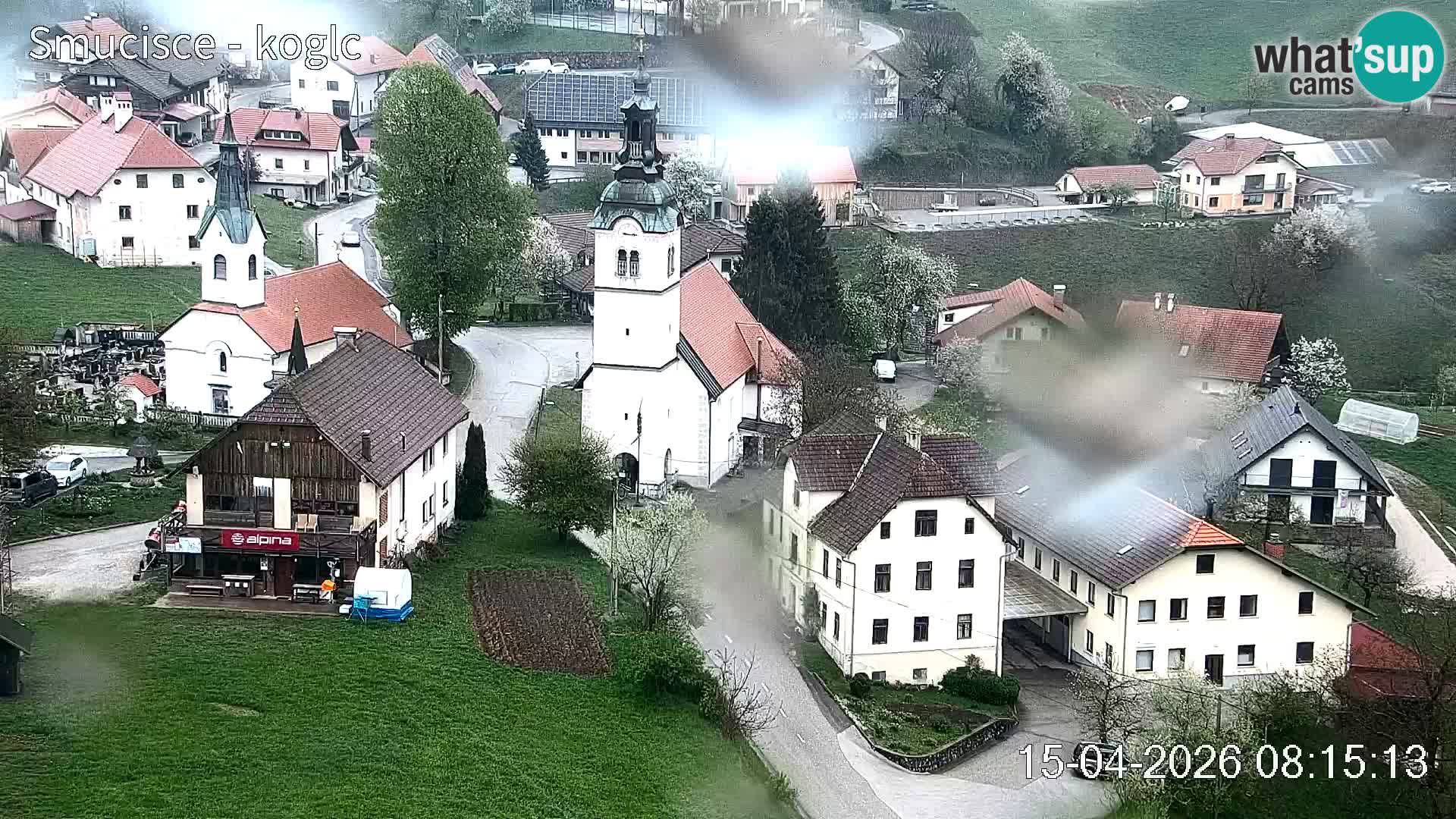 Spletna kamera Šentjošt smučišče – Pogled v živo na zgornji del proge