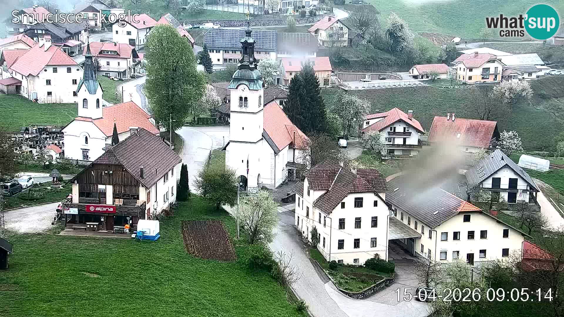 Šentjošt Ski Webcam – Upper Slope Live View