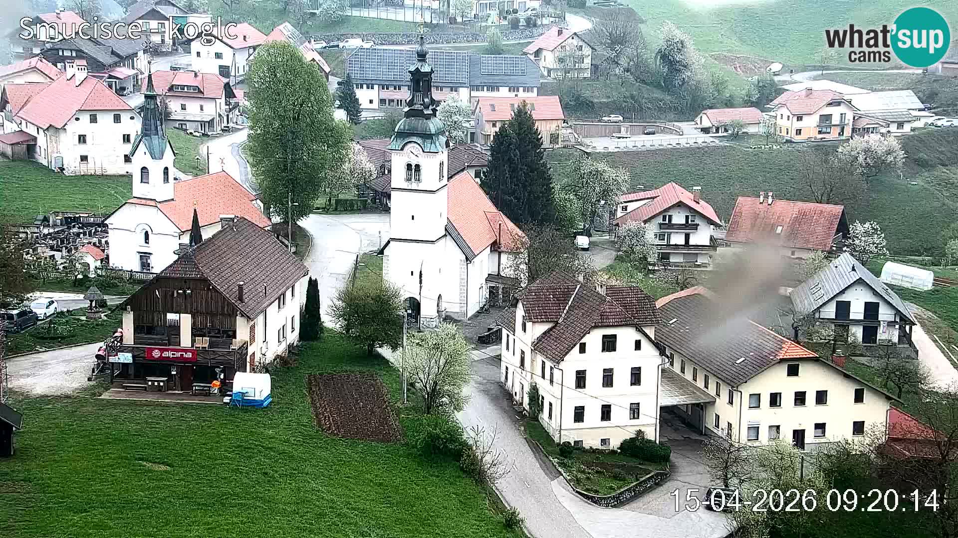 Skikamera Šentjošt – Liveblick auf den oberen Pistenbereich