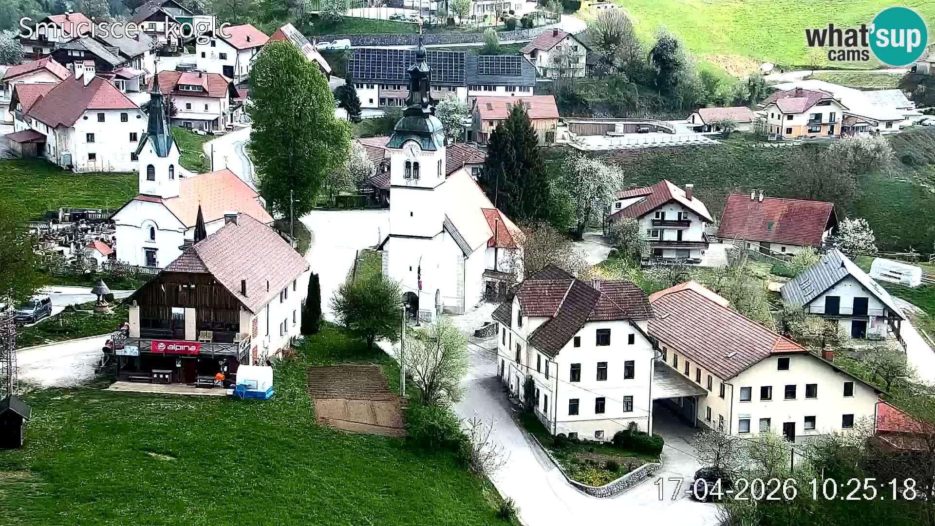 Skikamera Šentjošt – Liveblick auf den oberen Pistenbereich