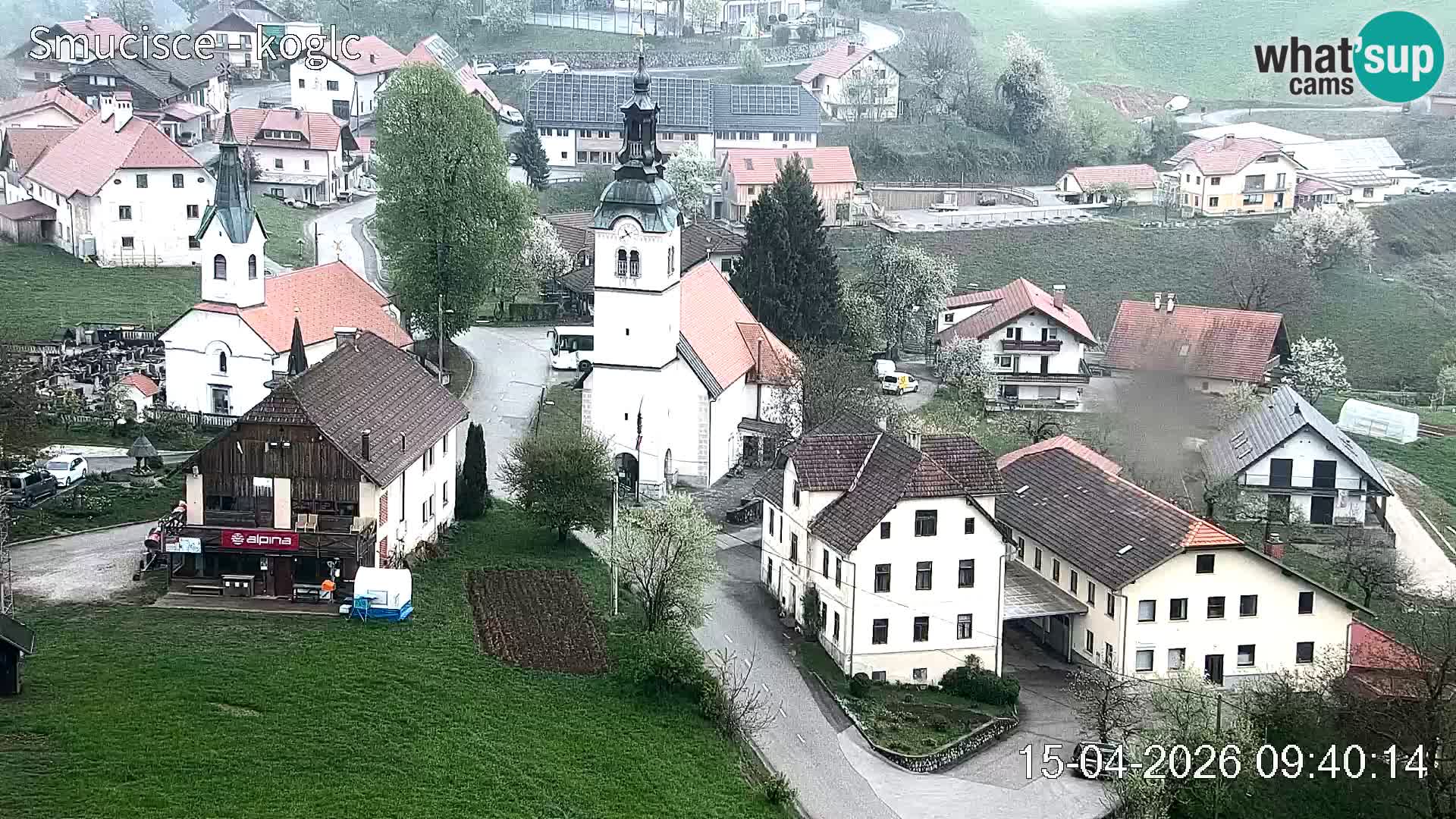 Spletna kamera Šentjošt smučišče – Pogled v živo na zgornji del proge