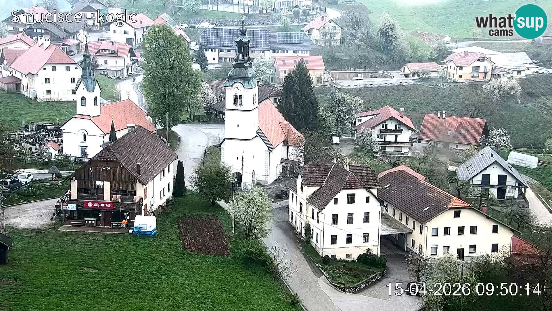 Webcam station de ski Šentjošt – Vue en direct des pistes supérieures