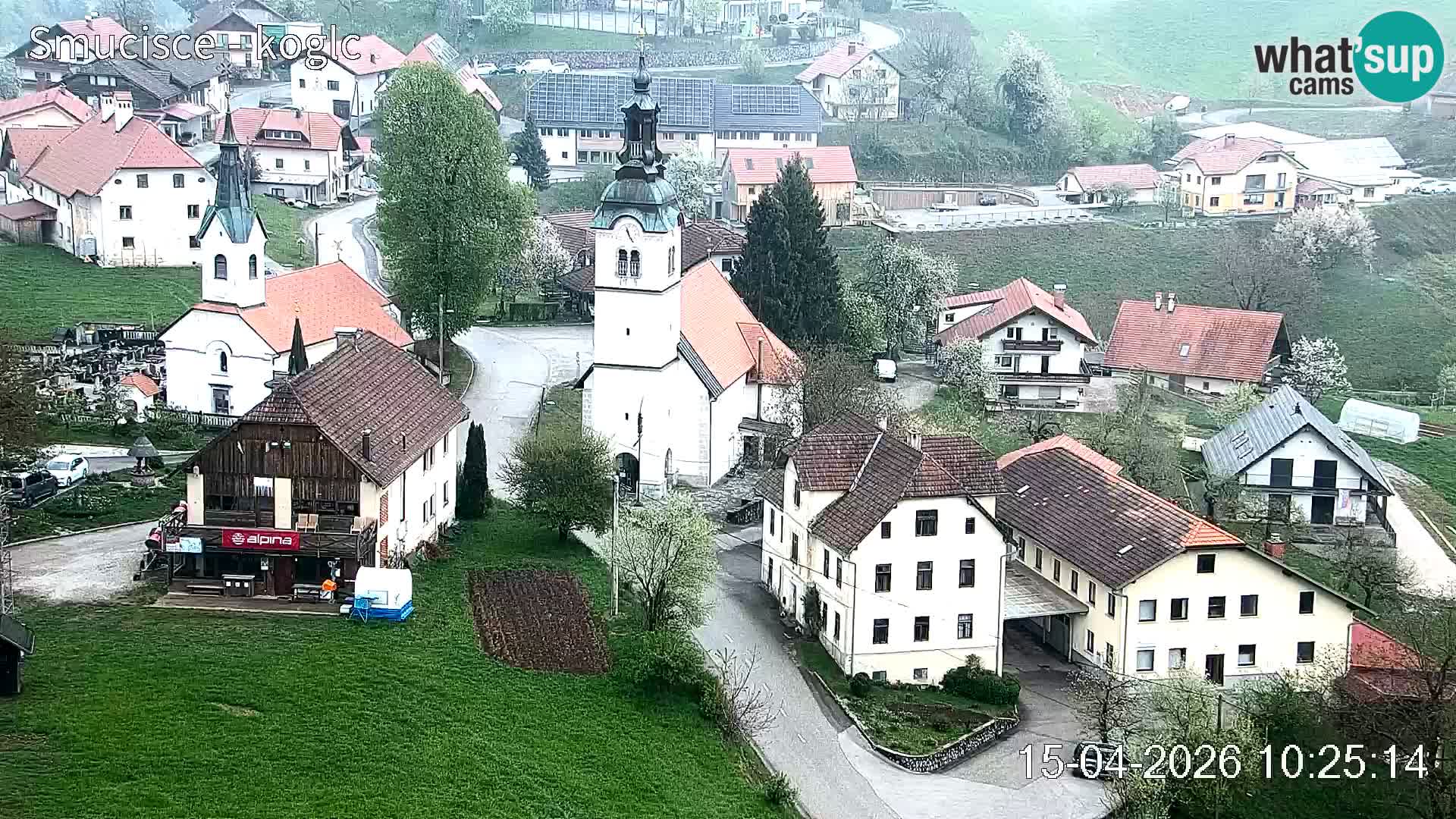 Webcam estación de esquí Šentjošt – Vista en vivo de la pista superior