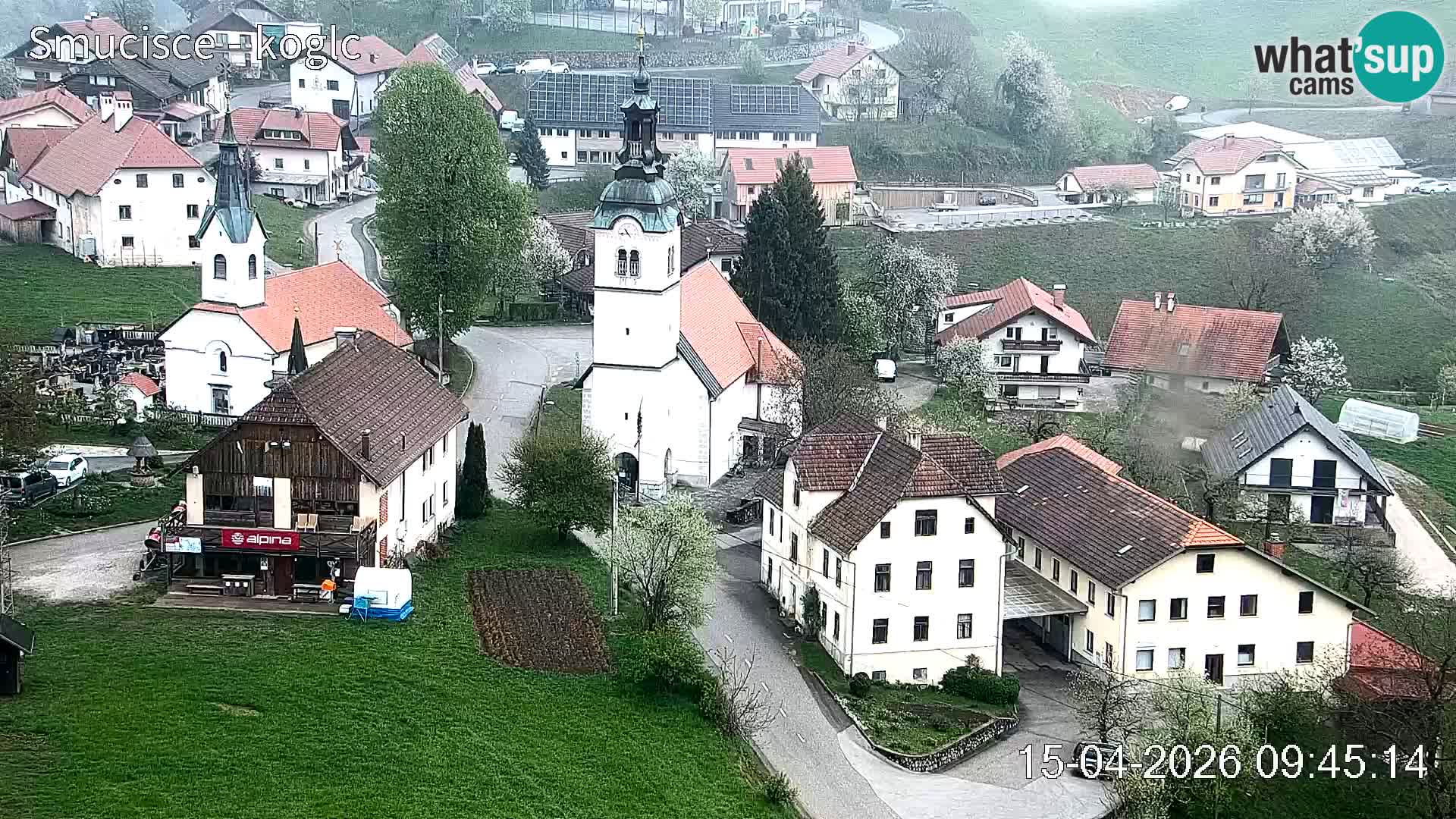 Webcam estación de esquí Šentjošt – Vista en vivo de la pista superior