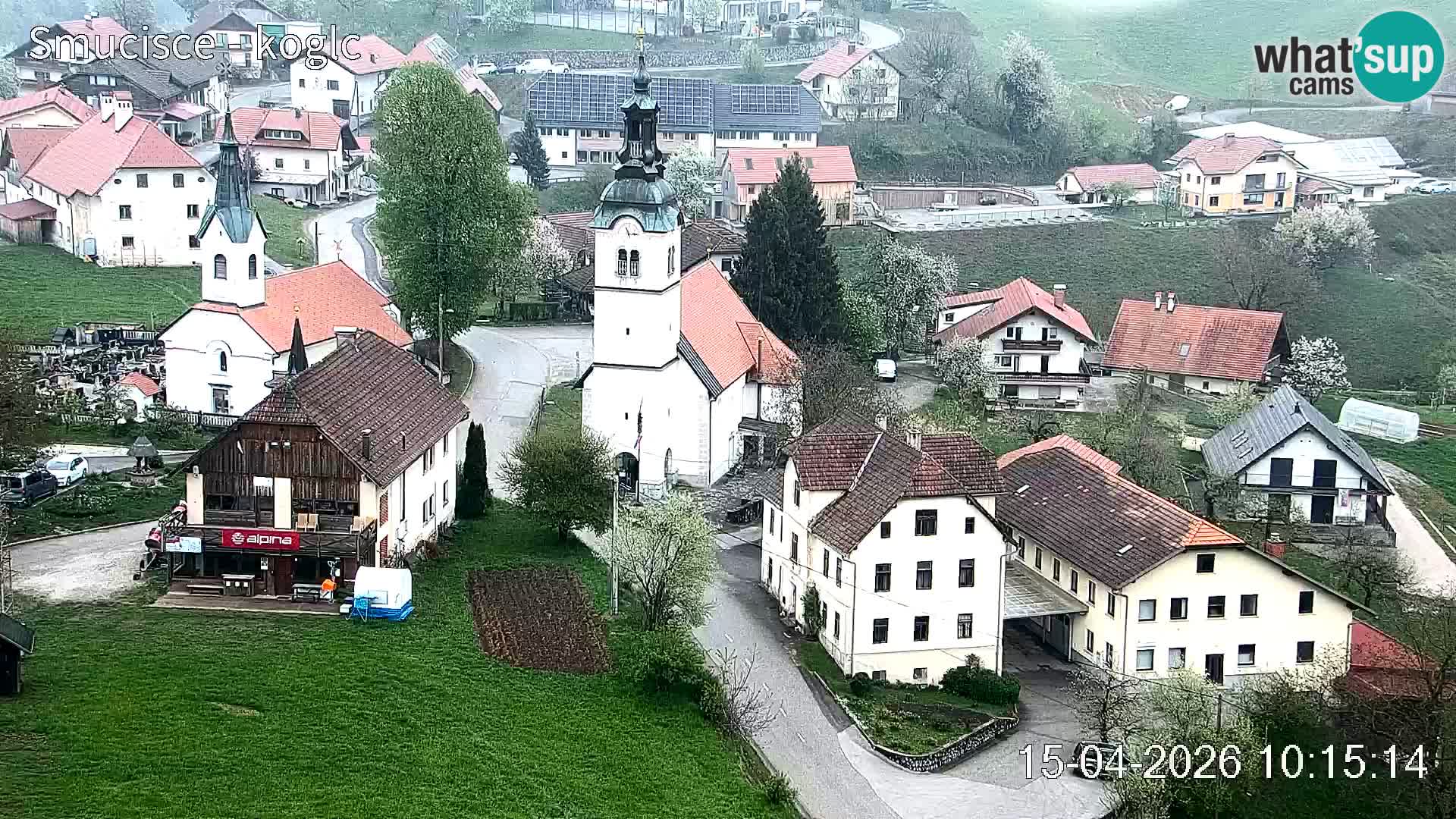Webcam estación de esquí Šentjošt – Vista en vivo de la pista superior