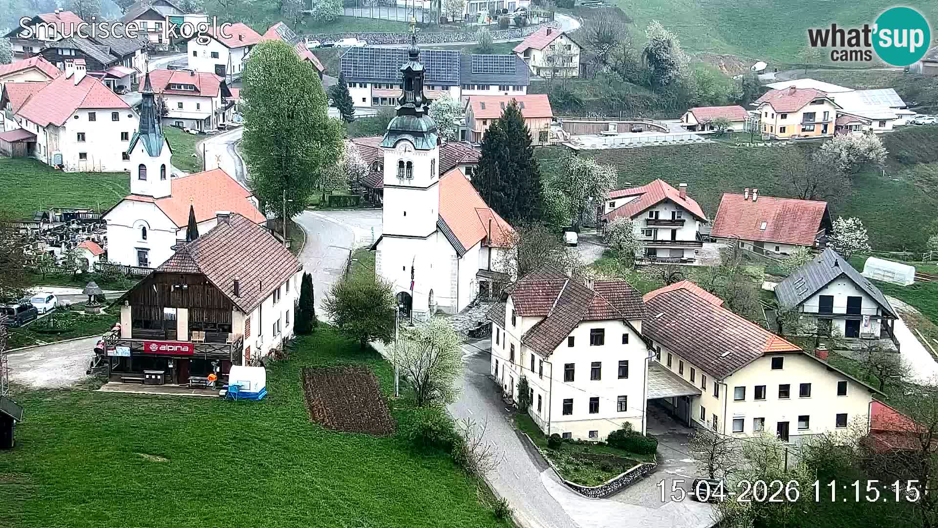 Webcam station de ski Šentjošt – Vue en direct des pistes supérieures