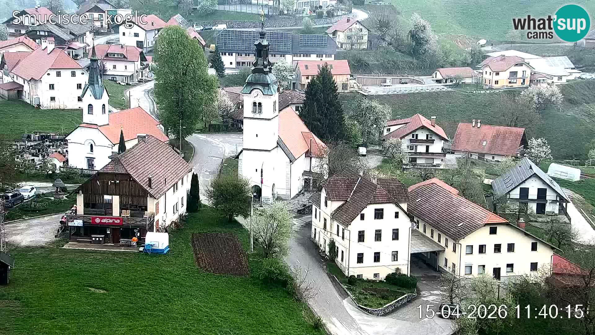 Spletna kamera Šentjošt smučišče – Pogled v živo na zgornji del proge