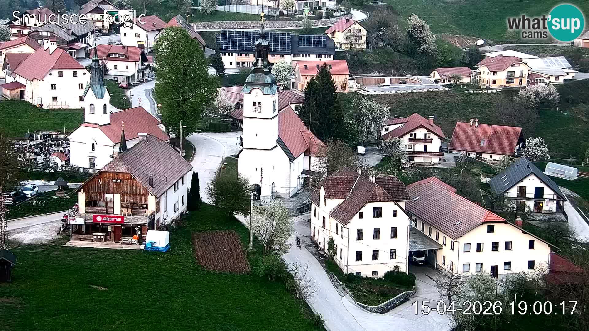 Web kamera Šentjošt skijalište – Pogled uživo na gornji dio staze